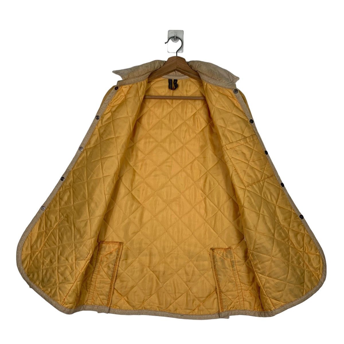 Lavenham Lavenham Made in England Yellow Quilted Jacket #0431-C20 Size US S / EU 44-46 / 1 - 11 Thumbnail