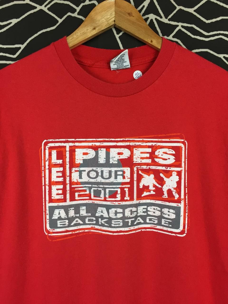 Lee × Vintage Vtg LEE PIPES Skateboarding Tour 2001 Made In Usa Tee Size US M / EU 48-50 / 2 - 3 Thumbnail