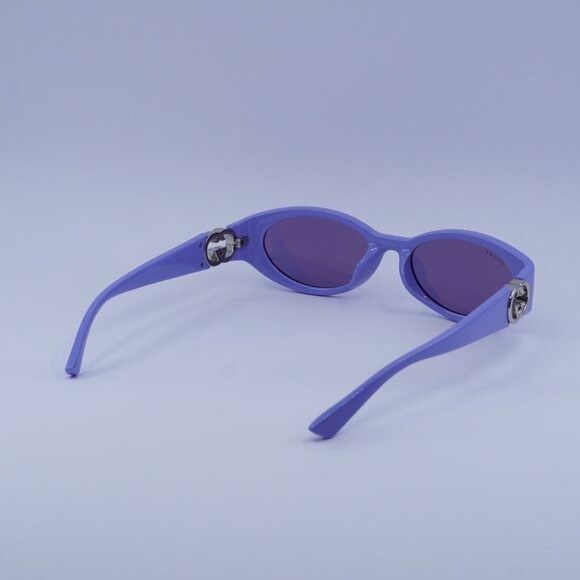 Gucci Gucci GG1662SA 003 Sunglasses Lilac Oval Frame, Violet Size ONE SIZE - 8 Thumbnail