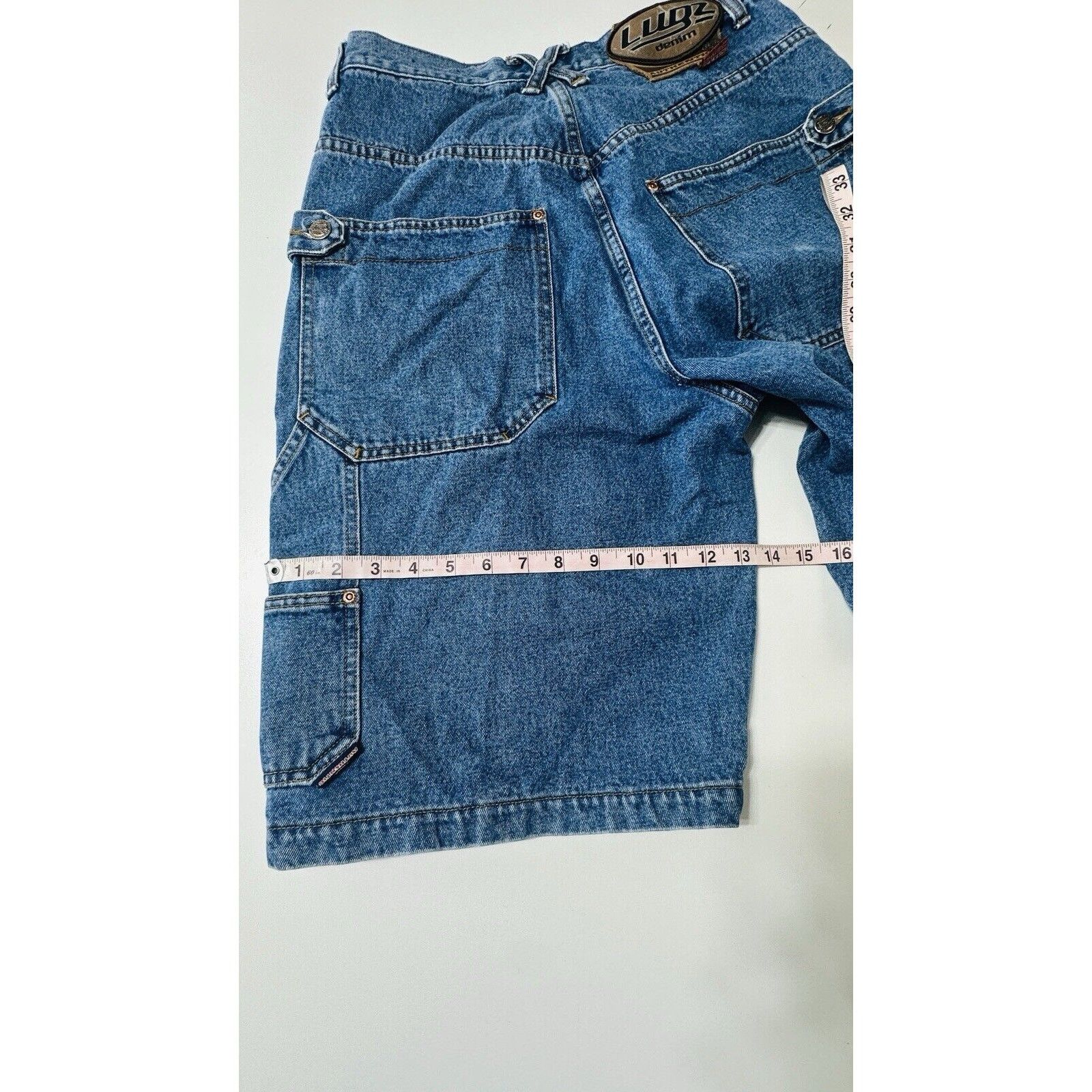 Lugz Vintage Lugz Carpenter Baggy Hip Hop Jean Shorts 90s Size 32 Size US 32 / EU 48 - 10 Thumbnail