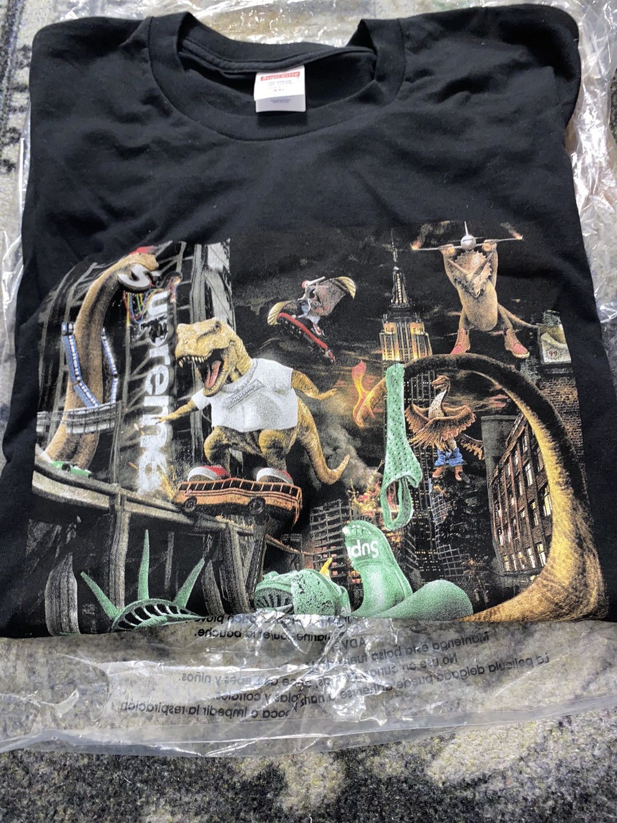 Supreme Supreme T-Rex Tee Size US XXL / EU 58 / 5 - 2 Thumbnail