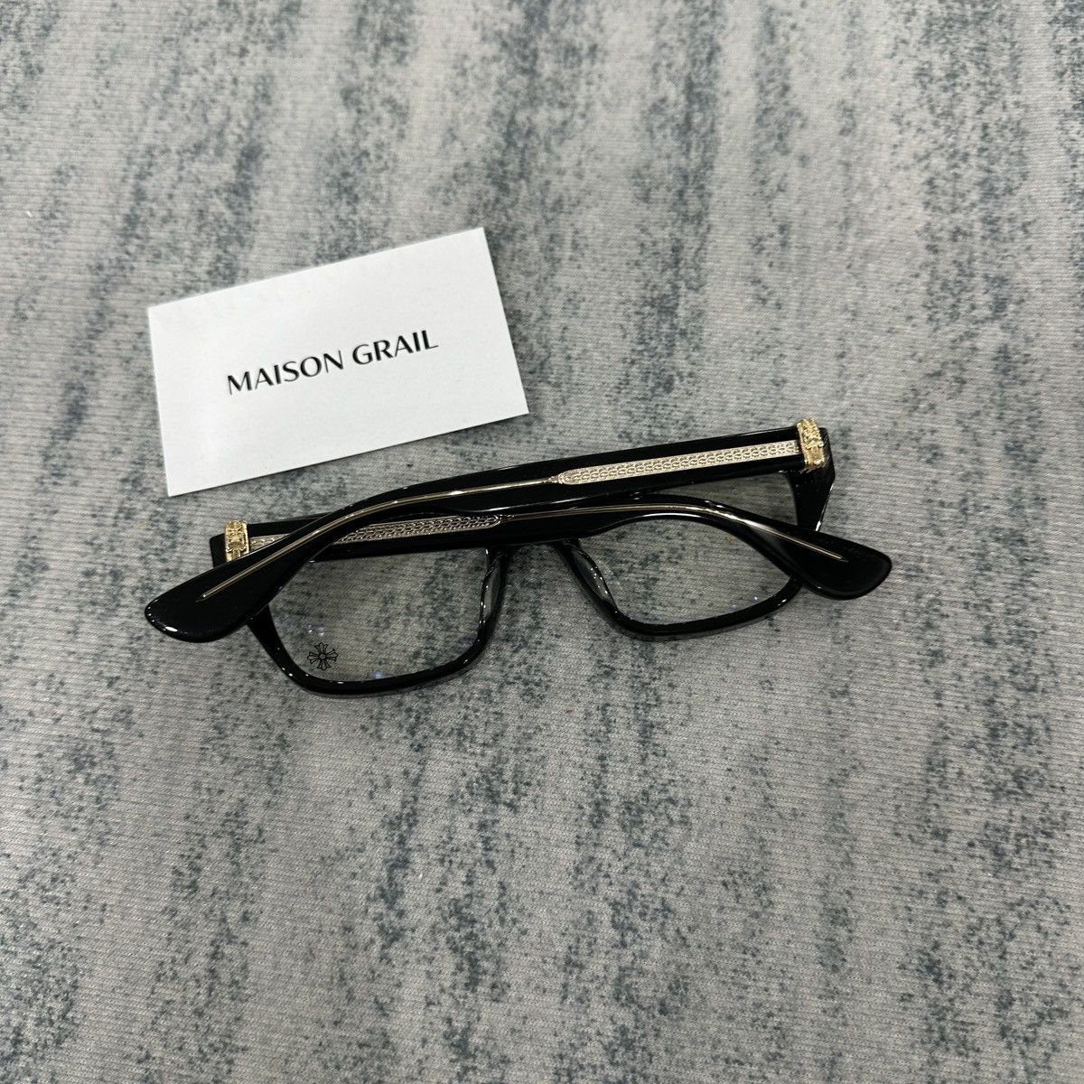 Chrome Hearts CHROME HEARTS OPTITCAL BLACK-18KGP SUNGLASSES Size ONE SIZE - 2 Thumbnail