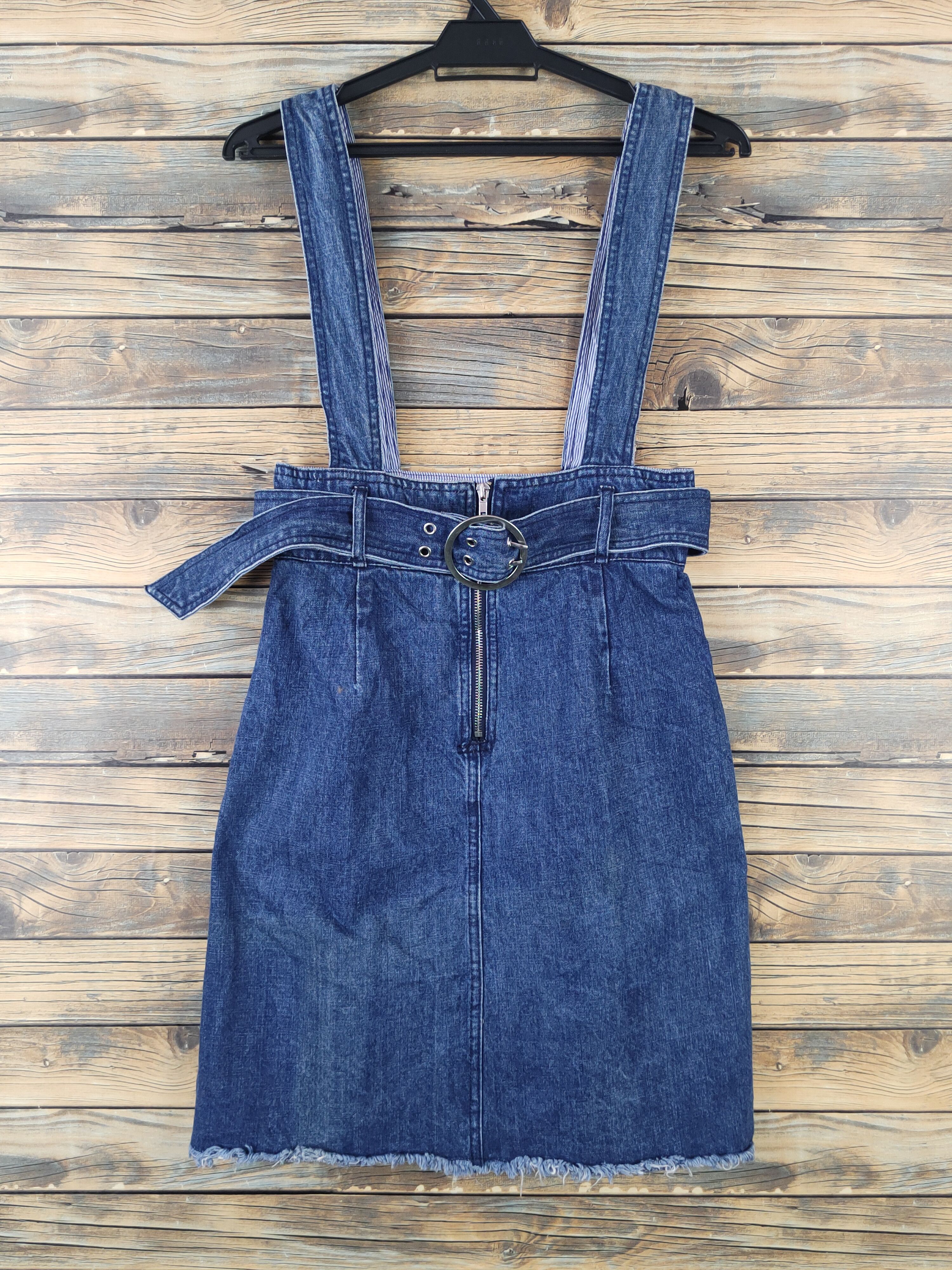Japanese Brand × Vintage Etam Weekend Blue Denim vintage Skirt Jumpsuits Size 28" / US 6 / IT 42 - 1 Thumbnail