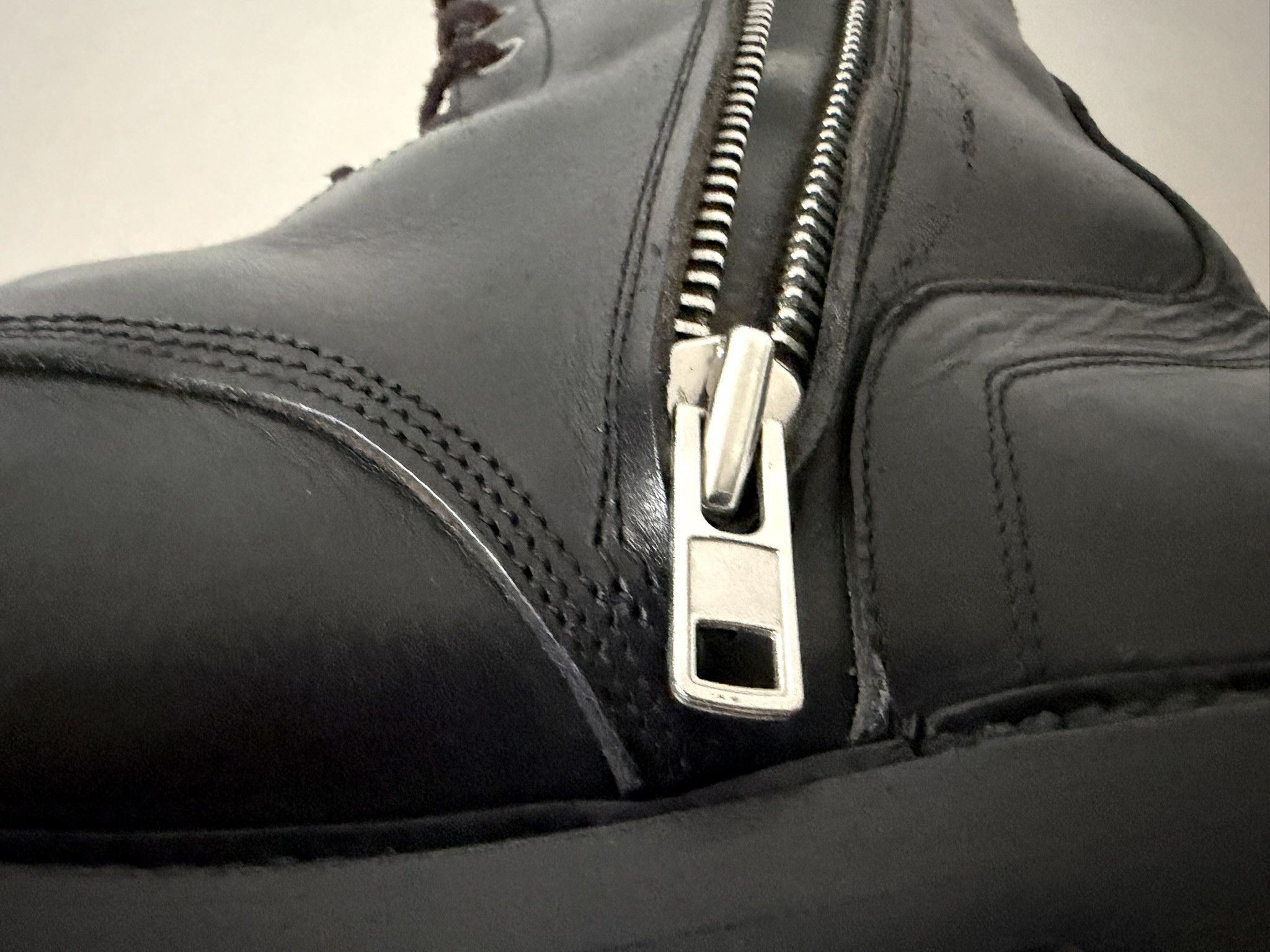 Rick Owens Rick Owens Goodyear Flex Combat Boots EU44 UK10 Size US 11 / EU 44 - 10 Thumbnail