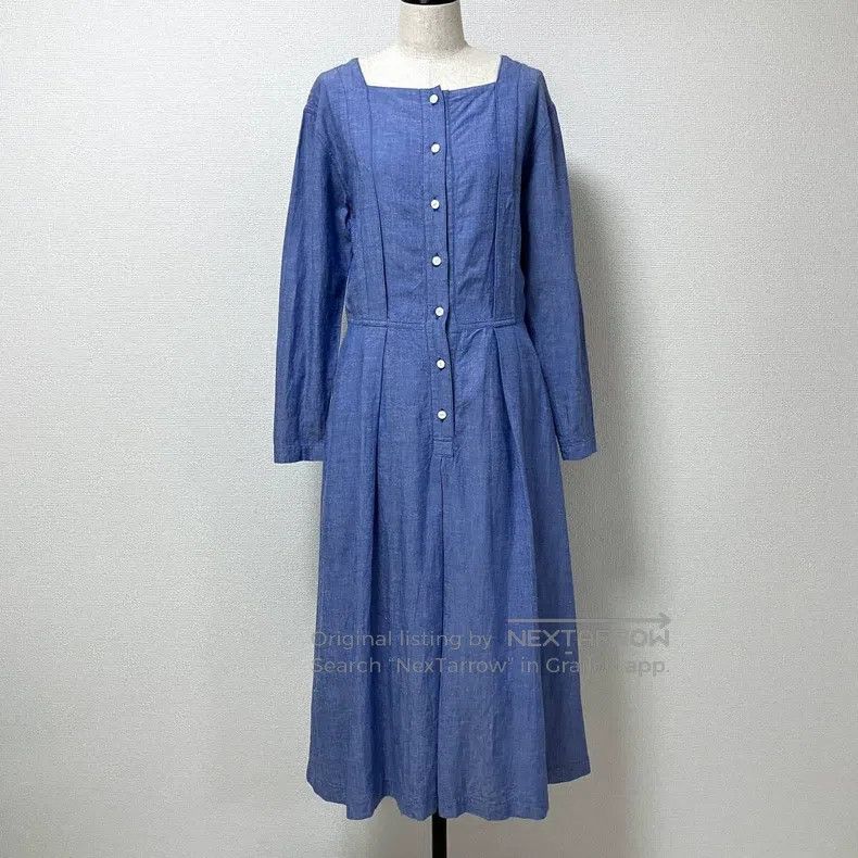 Issey Miyake Issey Miyake Blue Dress Size M / US 6-8 / IT 42-44 - 2 Thumbnail