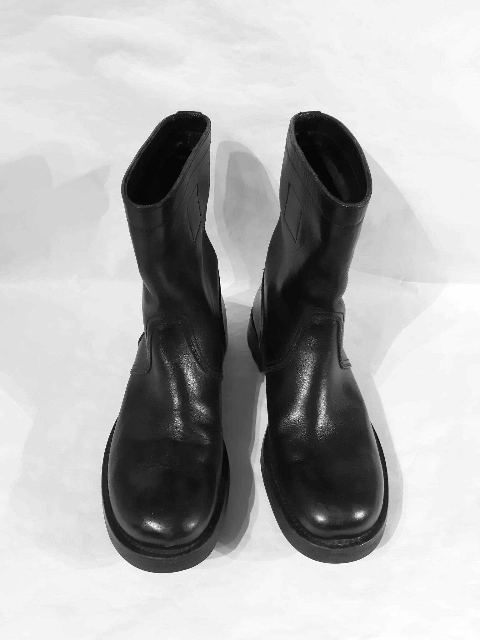 Miu Miu Miu Miu Engineer Peco Boots FW 2001 Size US 8.5 / EU 41-42 - 3 Thumbnail