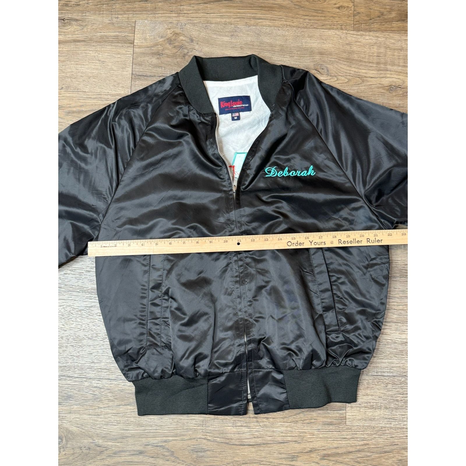 Vintage Vintage Embroidered Satin Jacket King Louie Deborah Dance Size US M / EU 48-50 / 2 - 4 Thumbnail