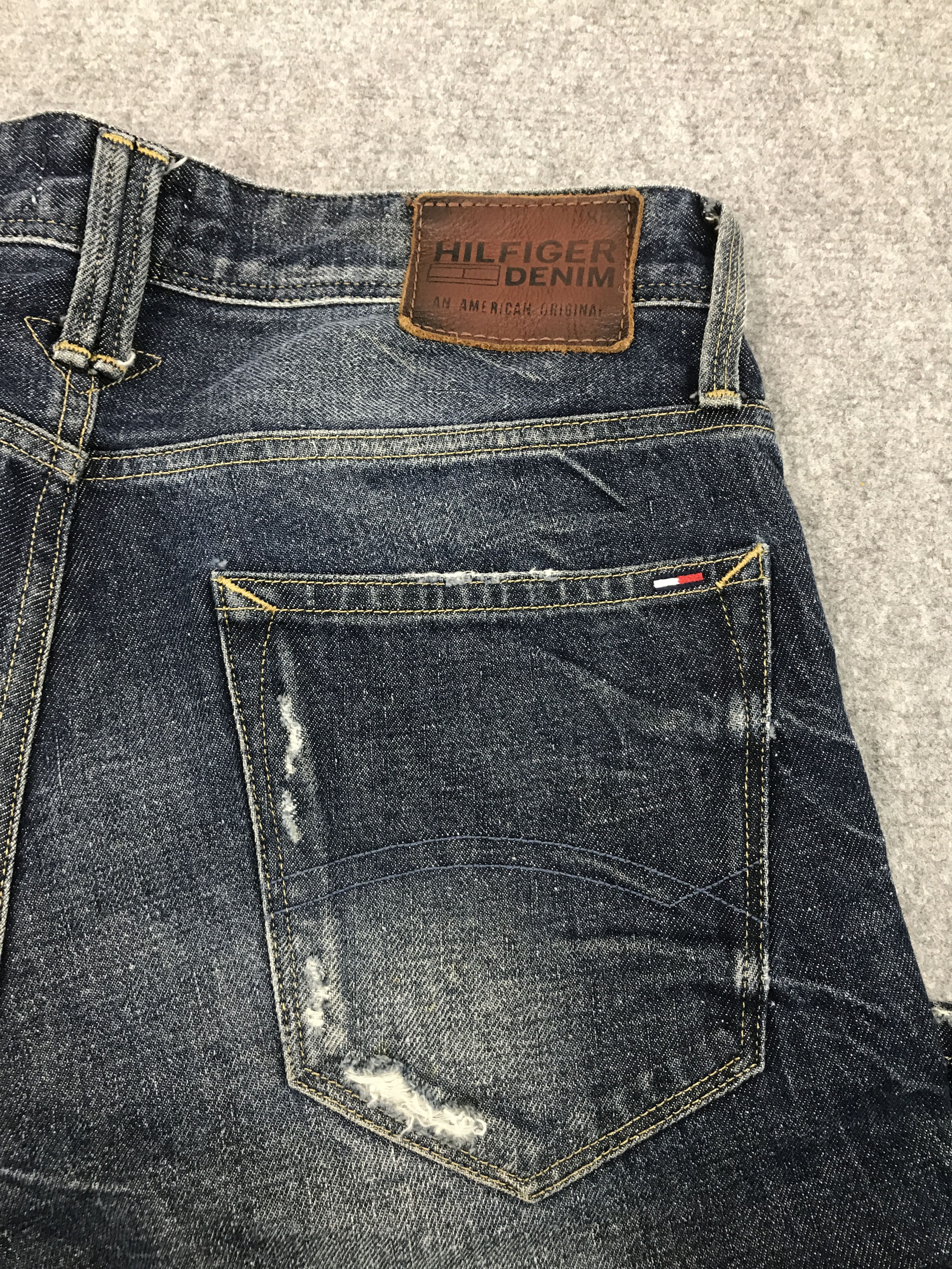 Tommy Hilfiger TOMMY HILFIGER DISTRESSED DENIM PANTS Size US 31 - 8 Thumbnail
