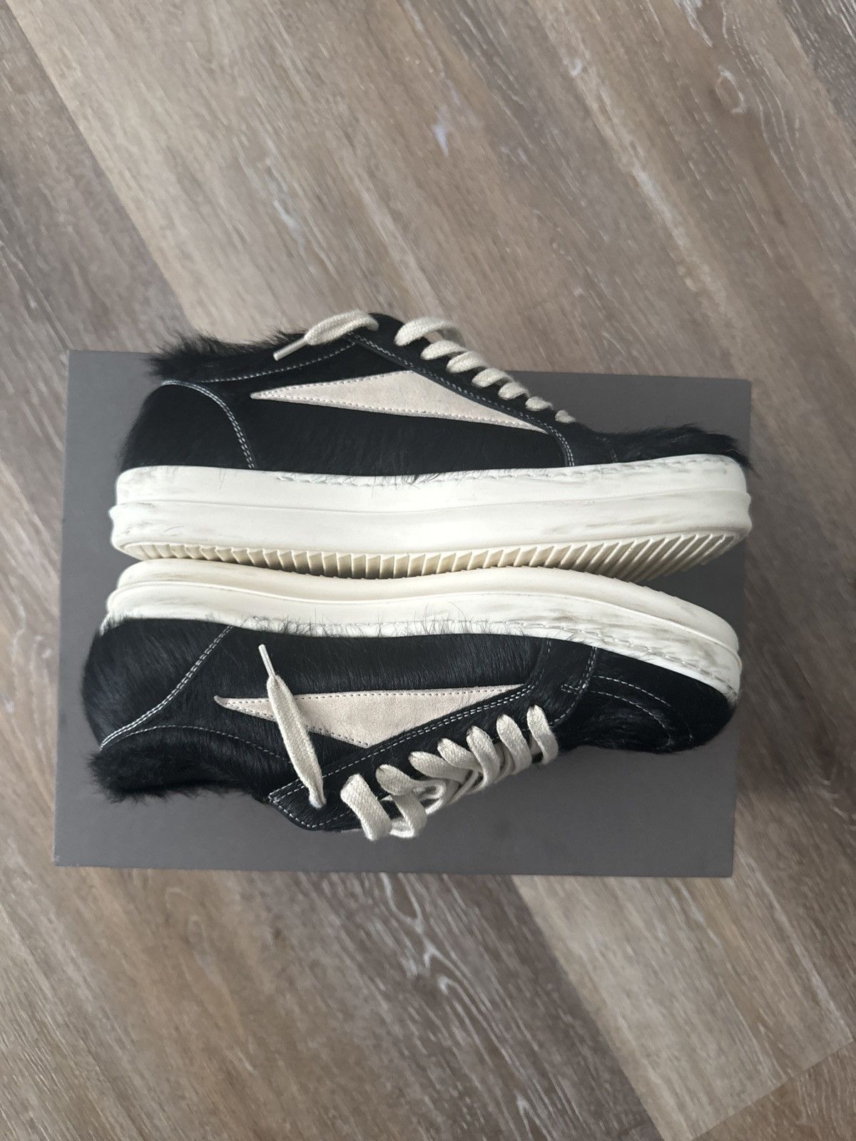 Rick Owens Black Vintage Sneakers Size US 7 / EU 40 - 4 Thumbnail