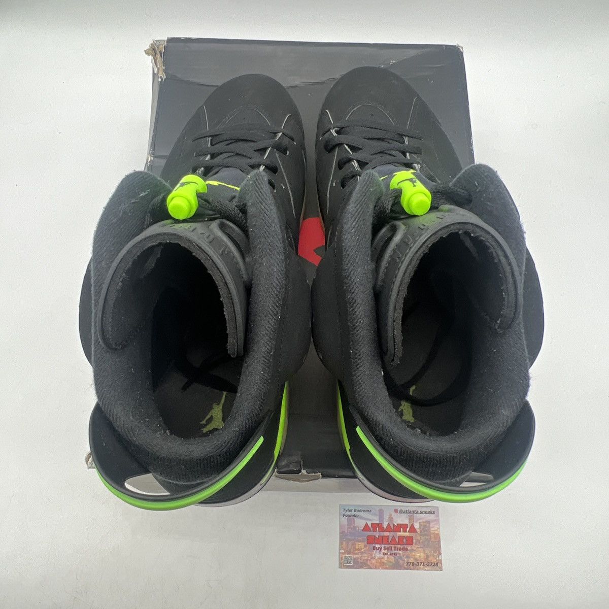 Jordan Brand Air Jordan 6 electric green Size US 12.5 / EU 45-46 - 7 Thumbnail