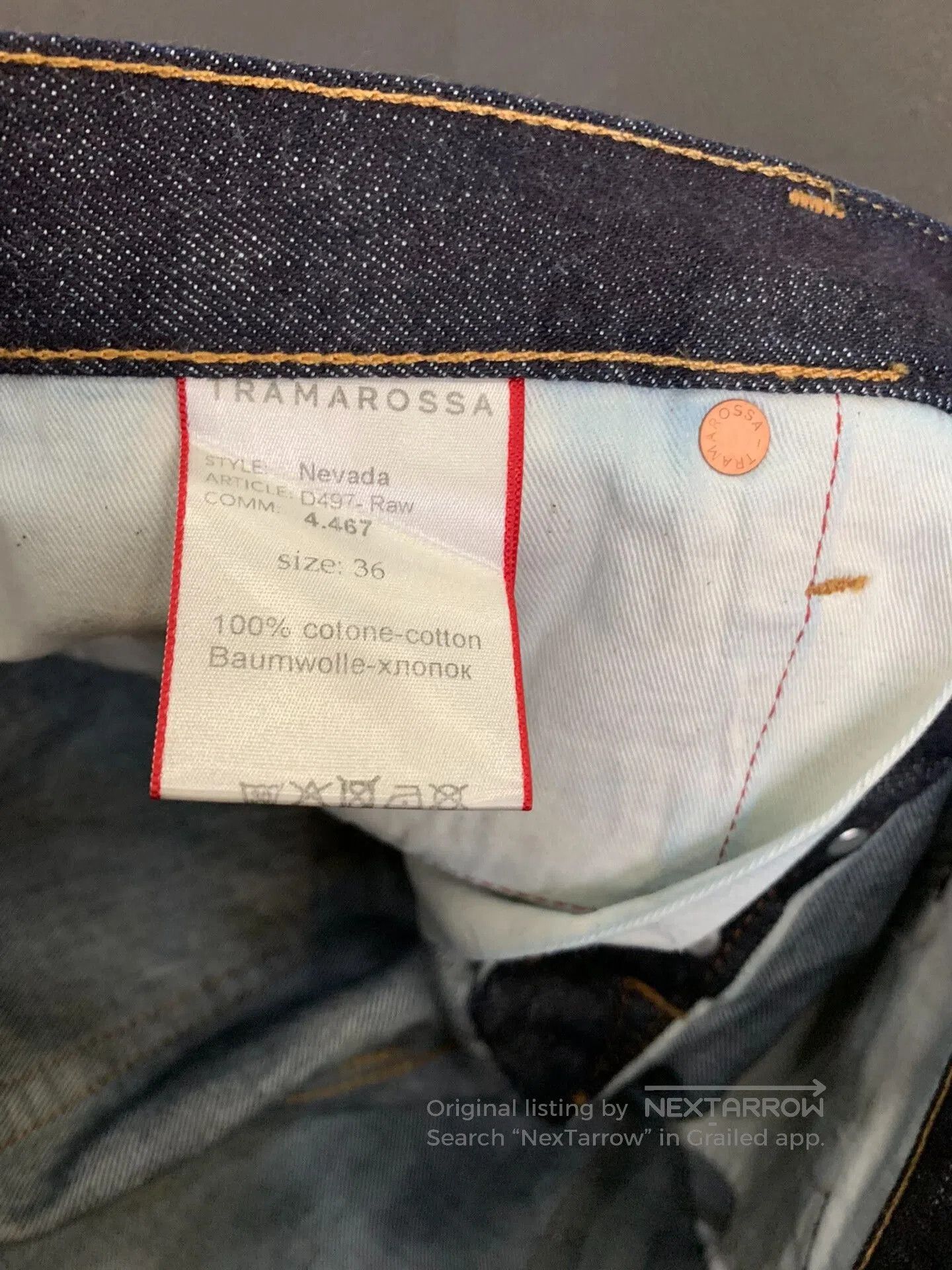 Trussardi deep blue Tramarossa denim pants NENADA. Size US 36 / EU 52 - 7 Thumbnail