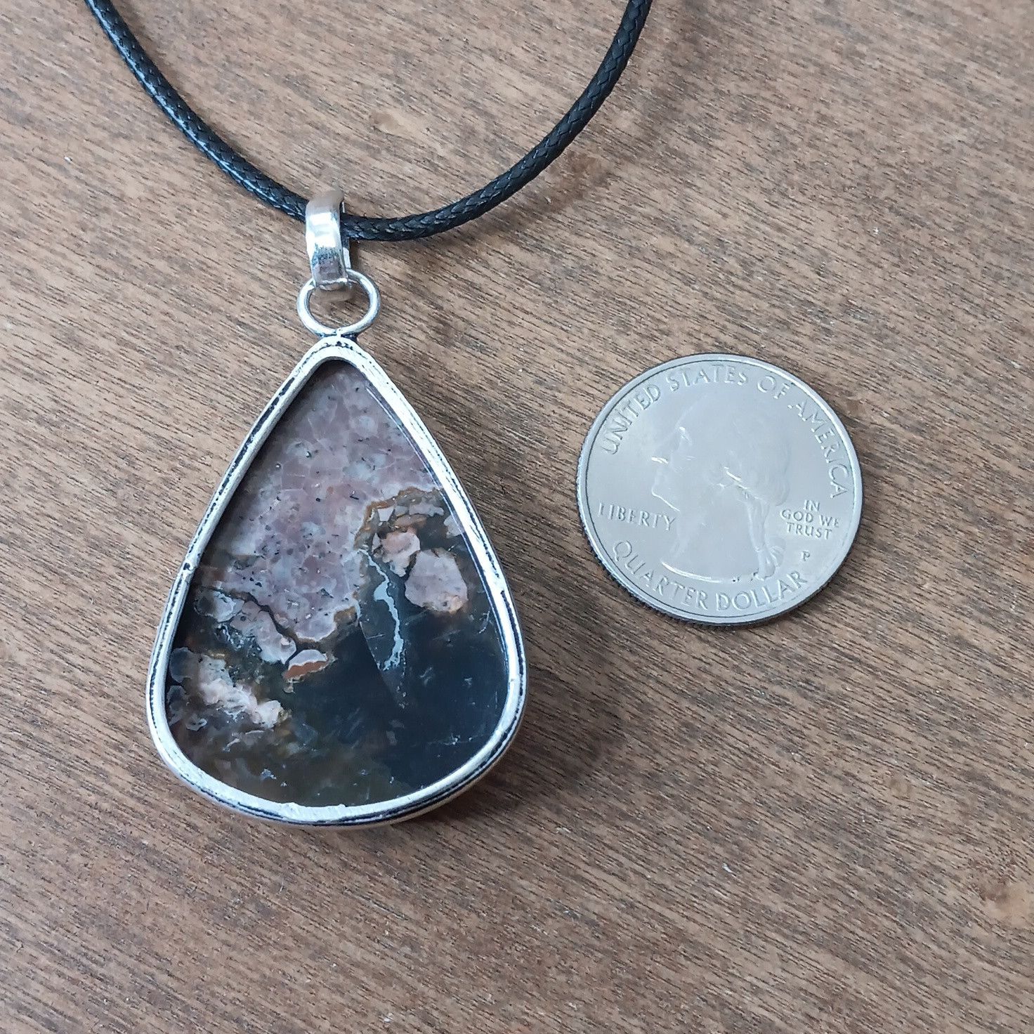 Other Stick Agate gemstone pendant necklace Size ONE SIZE - 2 Thumbnail