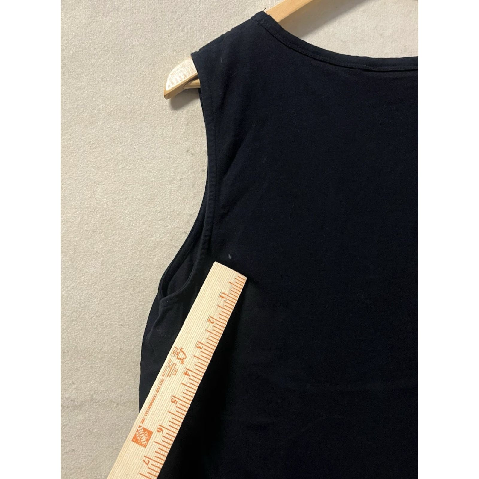 Vintage Karen Scott Tank Women's XL Black Shirt Size XL / US 12-14 / IT 48-50 - 6 Thumbnail