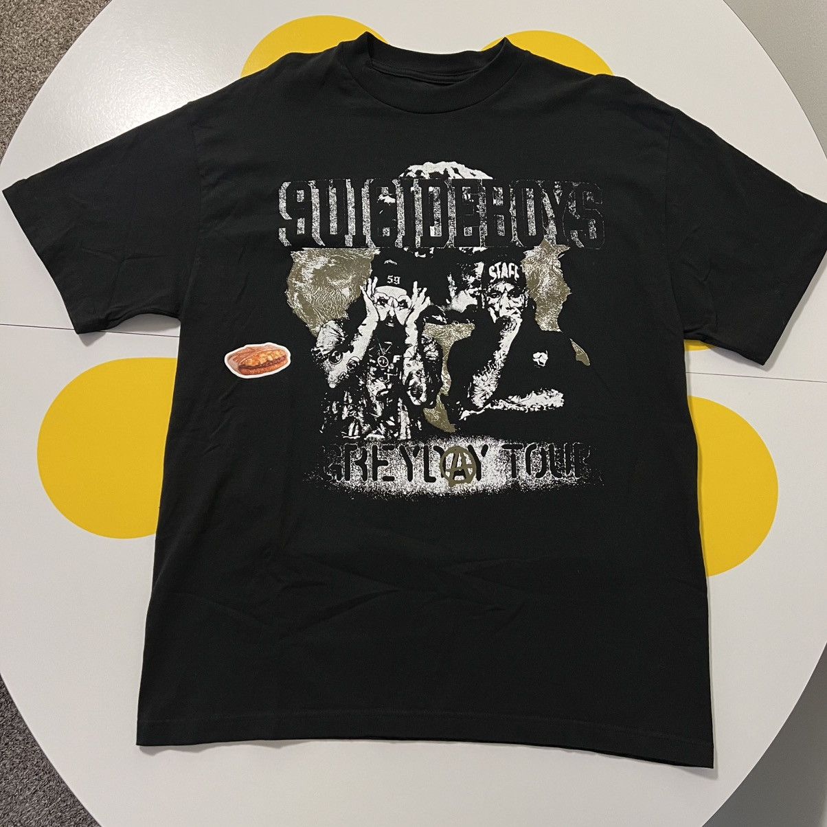 G59 Records $uicideboy$ grey day 2025 tour tee large black Size US L / EU 52-54 / 3 - 1 Thumbnail