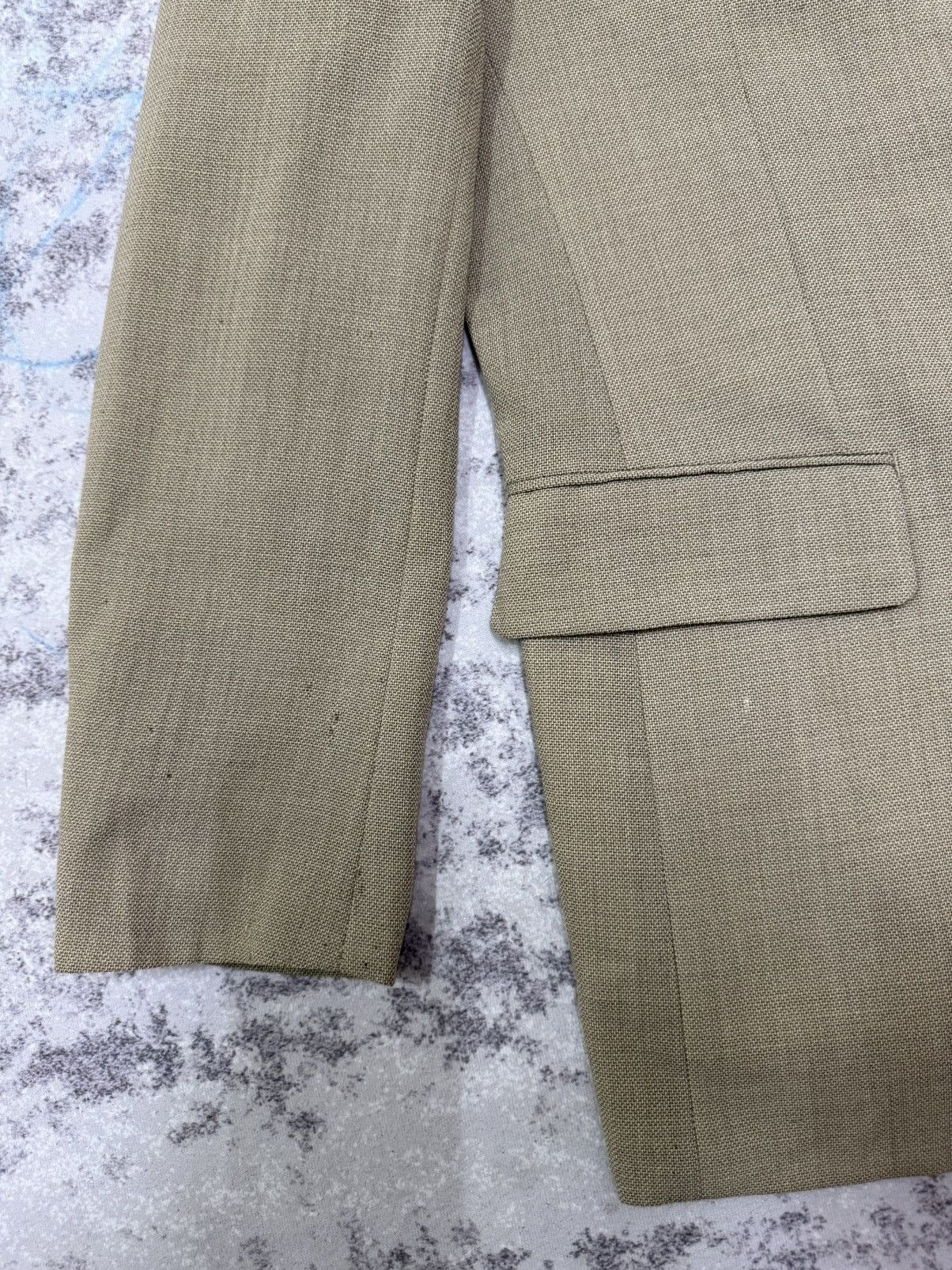 Kenzo VINTAGE 90s KENZO HOMME LINEN BLAZER Size 40S - 4 Thumbnail