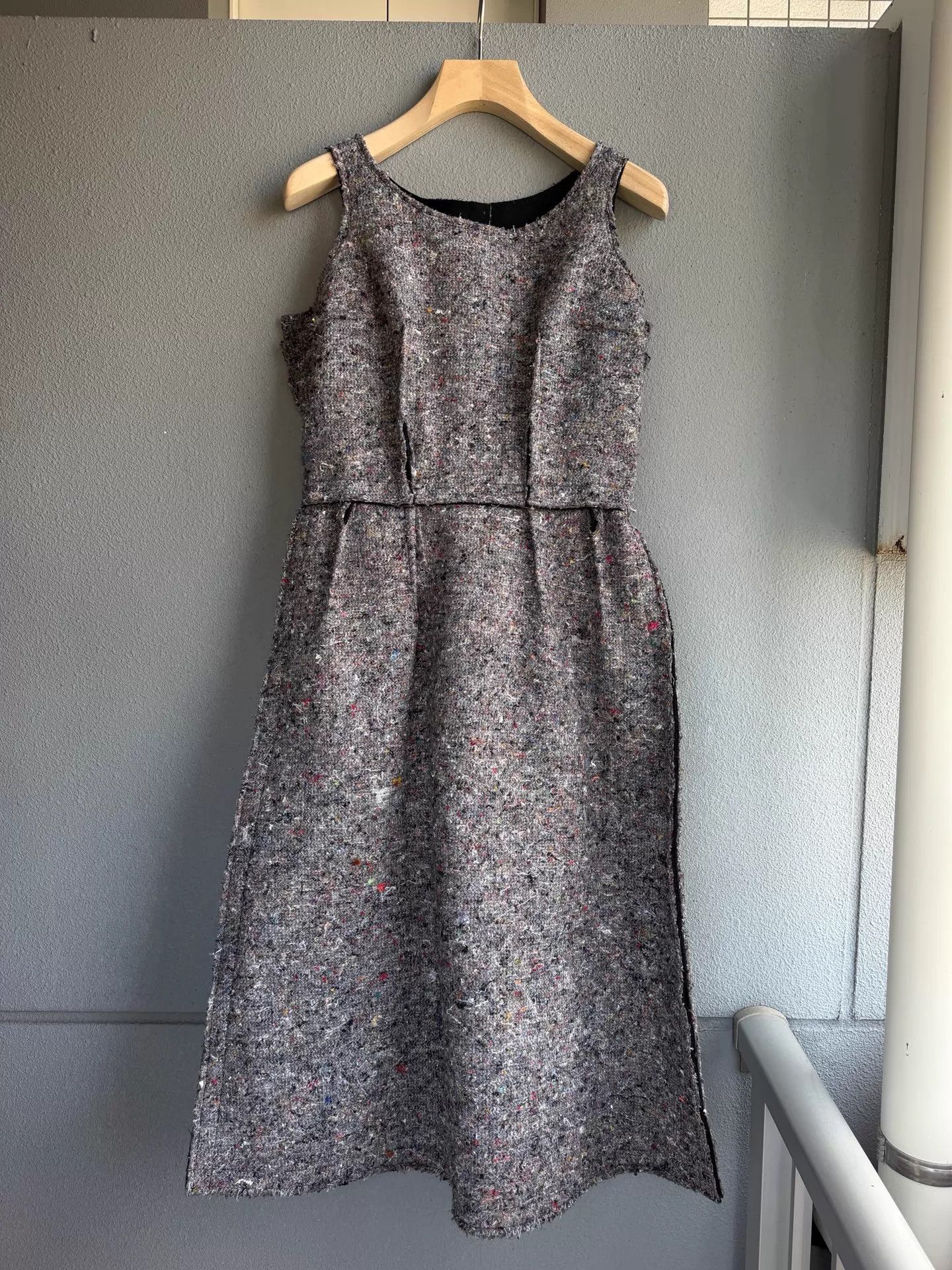Comme des Garcons Comme des Garcons 22AW Wool-Felt Sleeveless Multi Dress Size XS / US 0-2 / IT 36-38 - 1 Thumbnail