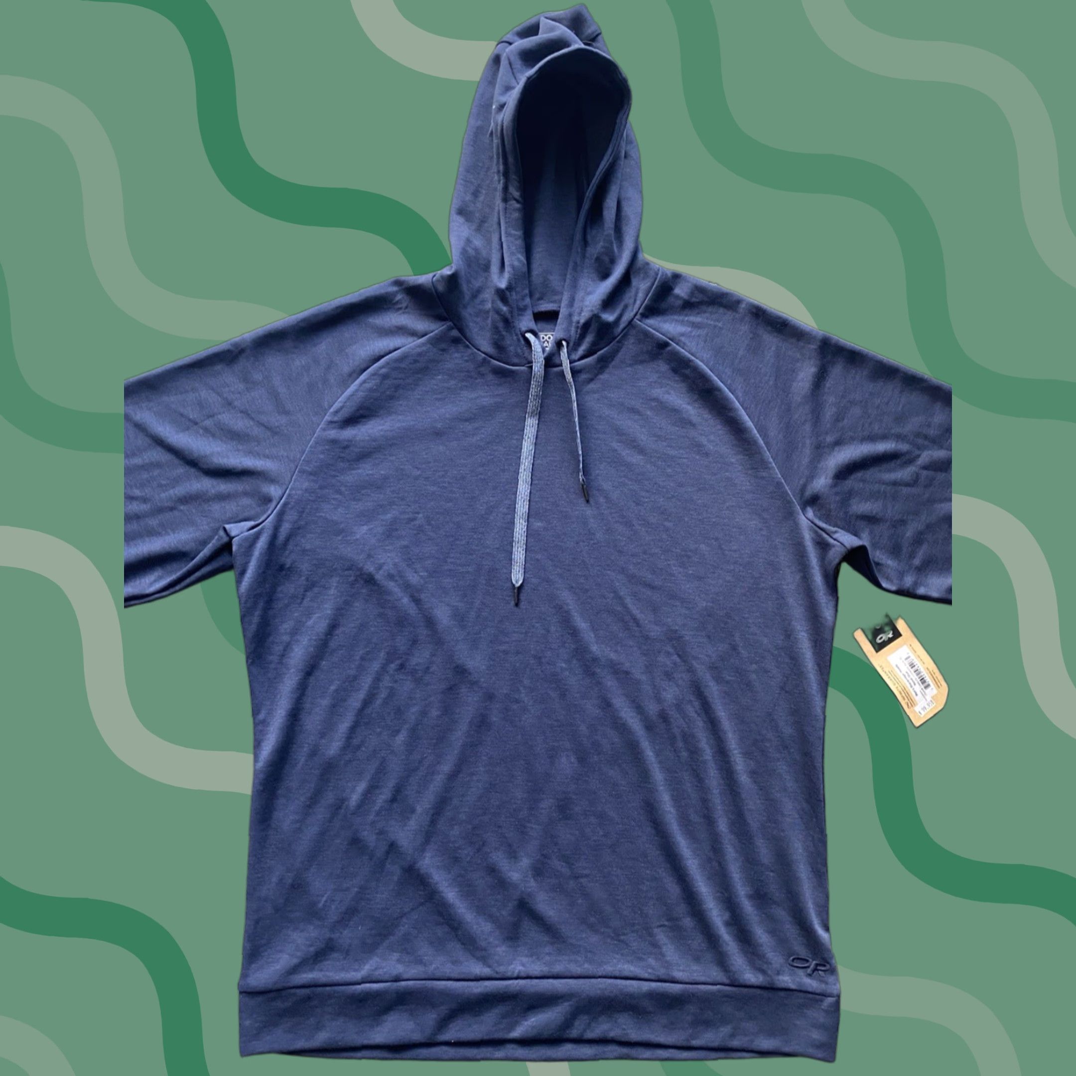 Outdoor Research Hoody Men XL Naval Blue Blackridge Pullover NWT New MSRP 99.95