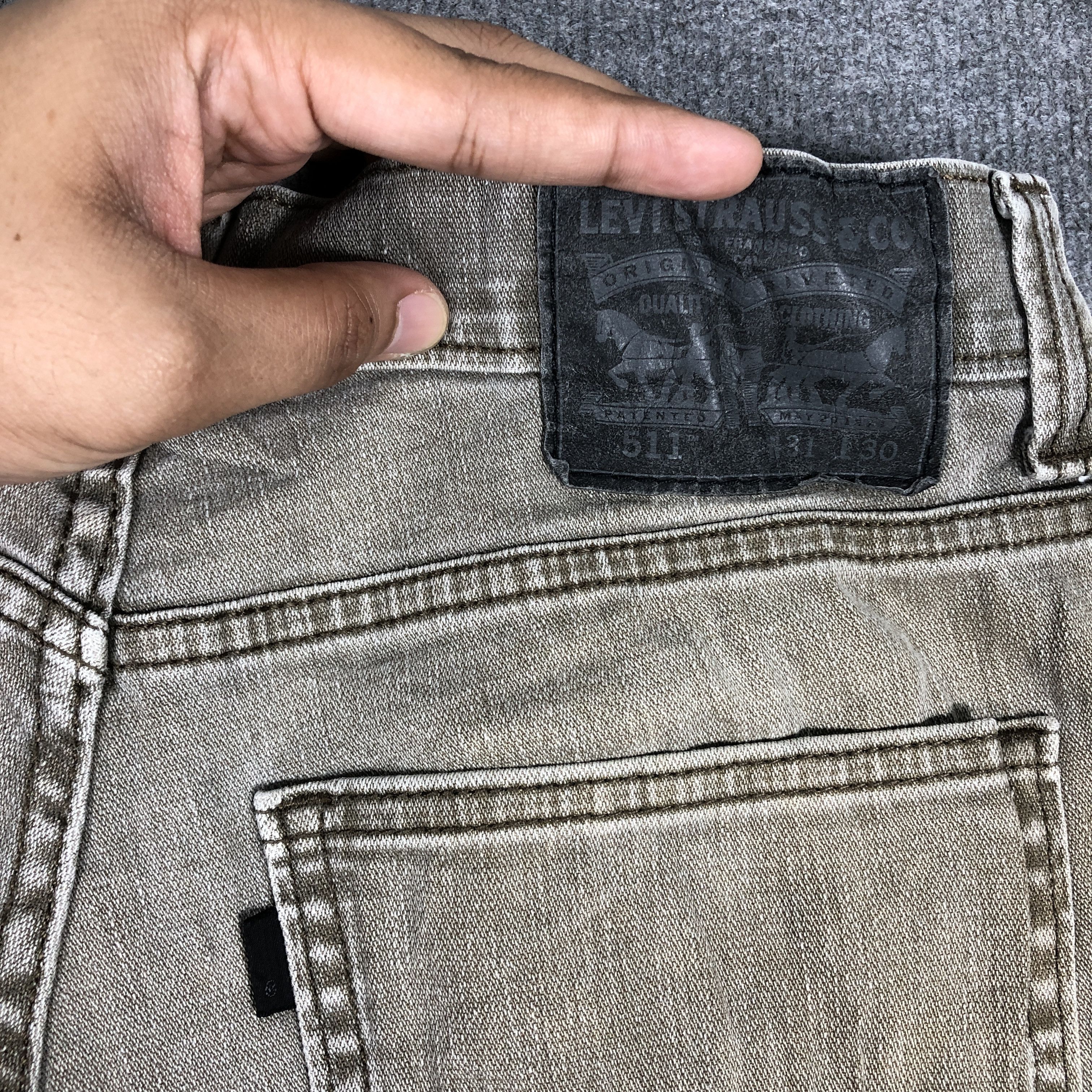 Levi's × Vintage Womens Vintage Levis 511 Jeans L1116W Size 30" / US 8 / IT 44 - 8 Thumbnail