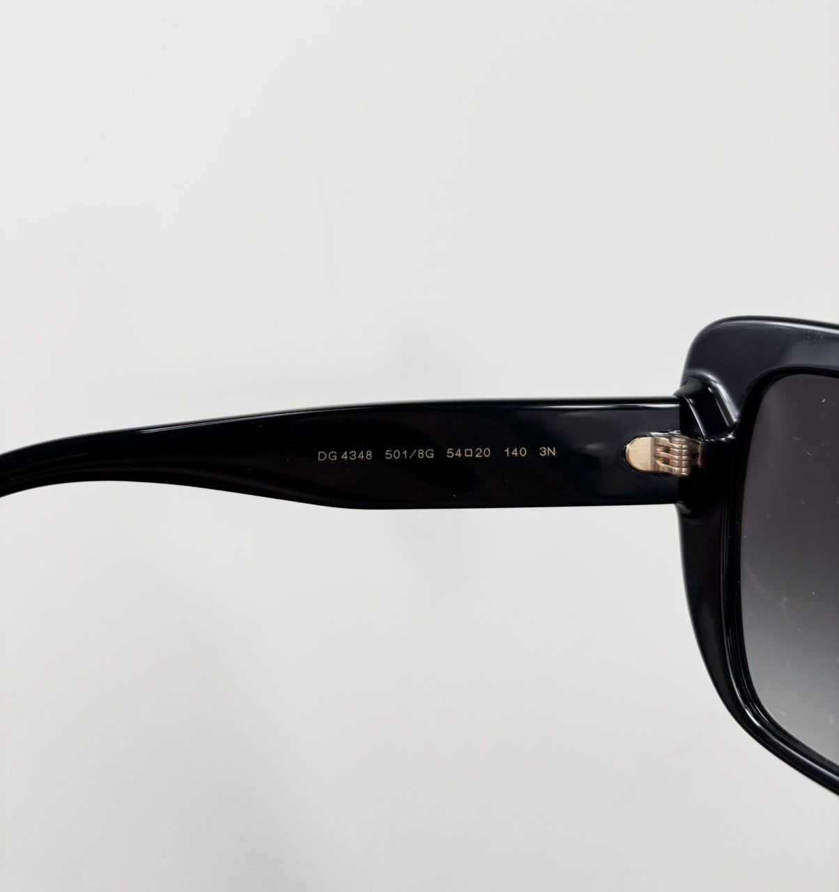 Dolce & Gabbana Dolce & Gabbana DG4348 501/8G Cat-Eye Sunglasses Black Size ONE SIZE - 16 Thumbnail