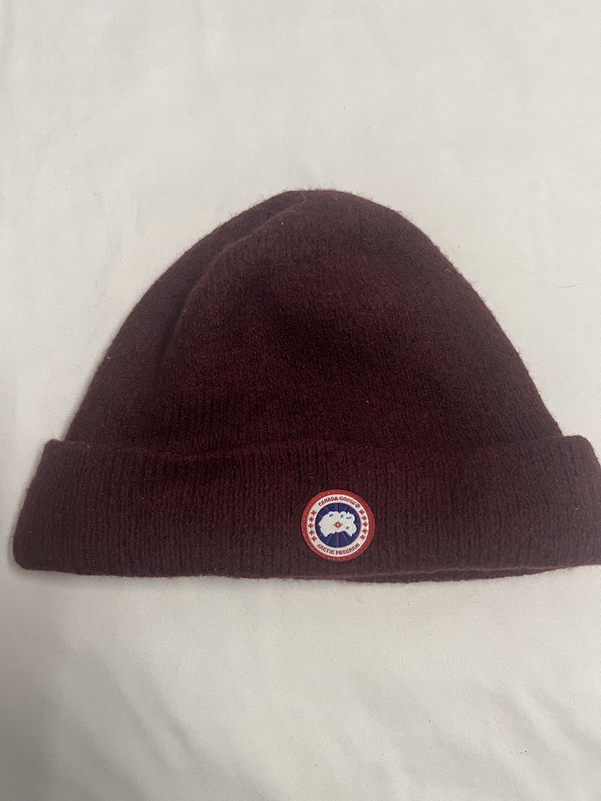 Canada Goose Maroon Canada Goose Beanie Size ONE SIZE - 1 Thumbnail