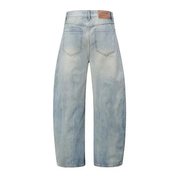 VIBE Fashion patchwork cargo punk distressed scimitar jeans Size US 32 / EU 48 - 3 Thumbnail