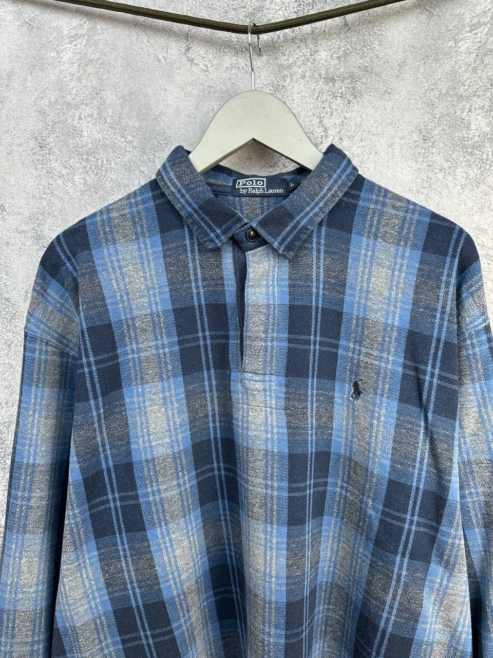 Polo Ralph Lauren Polo Ralph Lauren Vintage Tartan Plaid Hong Kong Polo Jumper Size US L / EU 52-54 / 3 - 4 Thumbnail