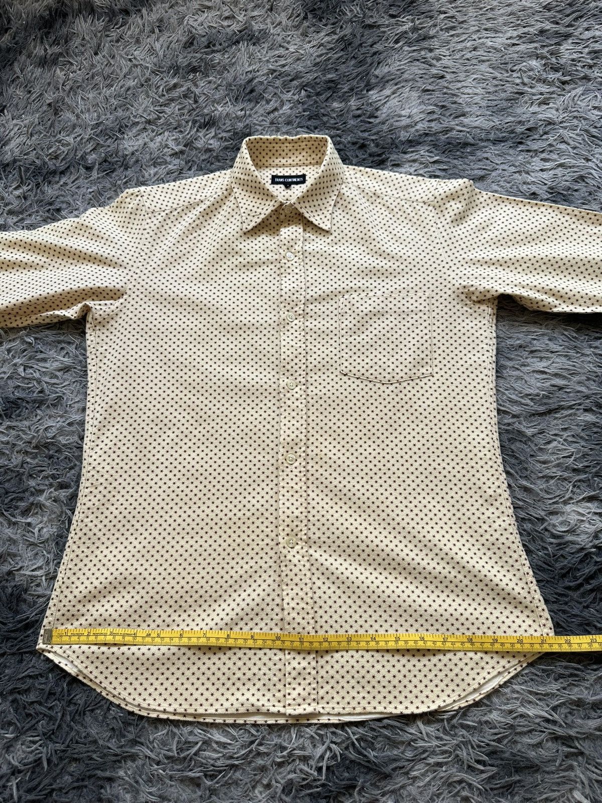 Share Spirit Homme 00's Transcontinents Japan Star printed button up shirt Size US M / EU 48-50 / 2 - 12 Thumbnail