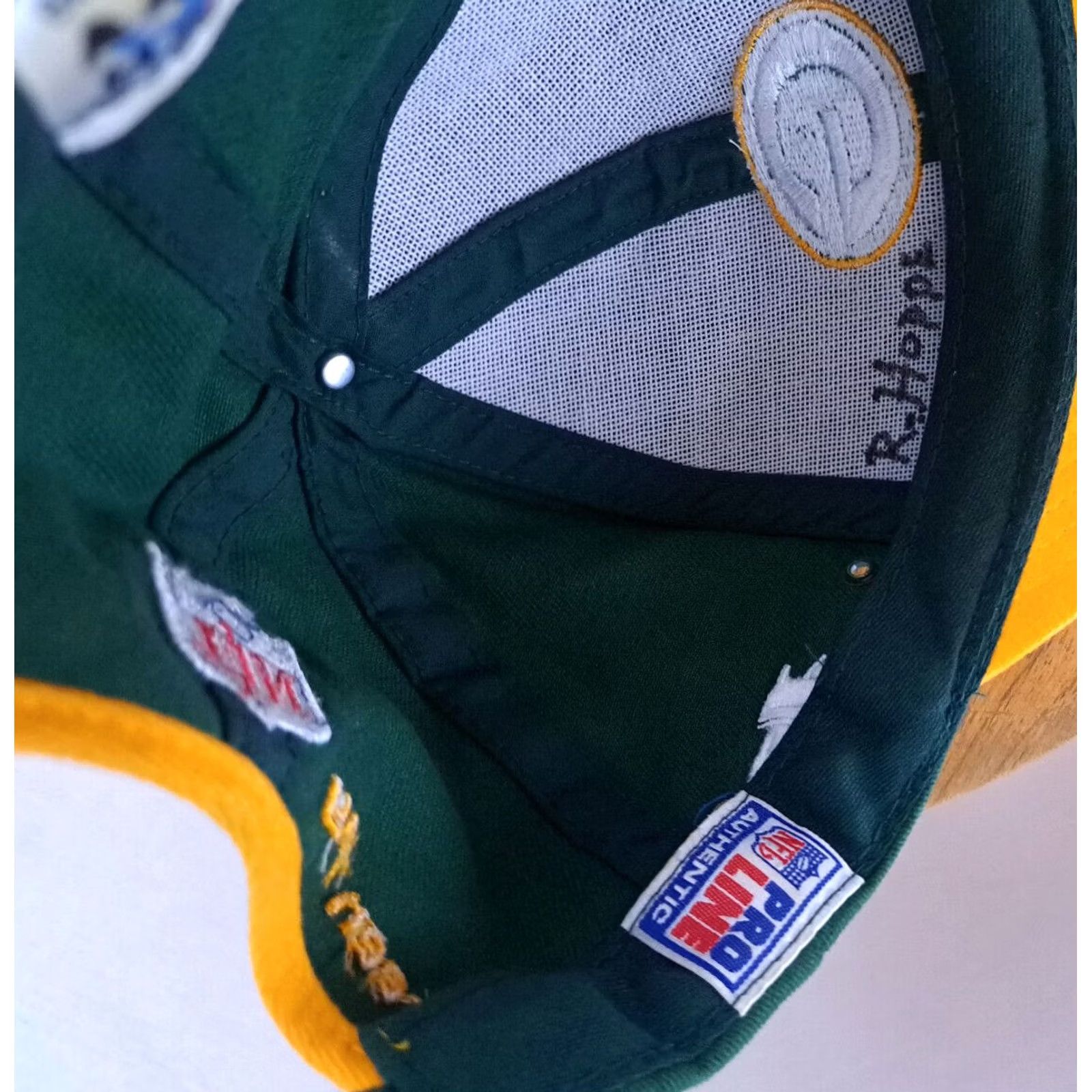 Logo Athletic VINTAGE Green Bay Packers Pro-Line Logo-Athletic Adjustable Hat Size ONE SIZE - 5 Thumbnail
