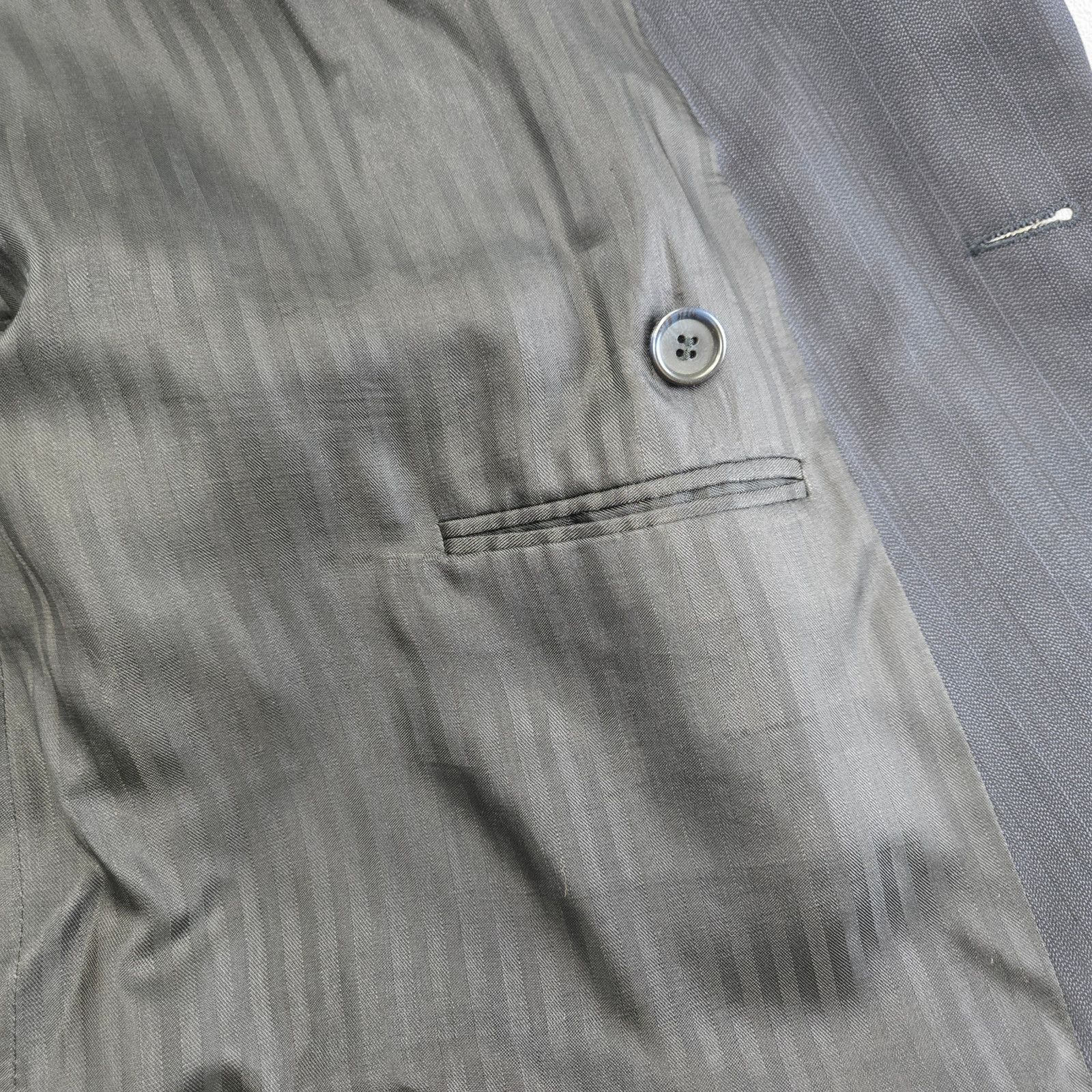 Vintage Vintage Italian Wool Double Breasted Blazer Size 46EU 41US Size 40R - 10 Thumbnail