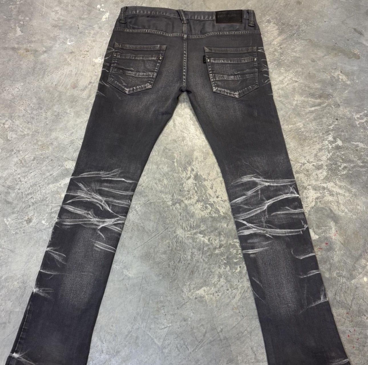 Tornado Mart Tornado mart claw mark crazy vintage flare denim Size US 32 / EU 48 - 3 Thumbnail
