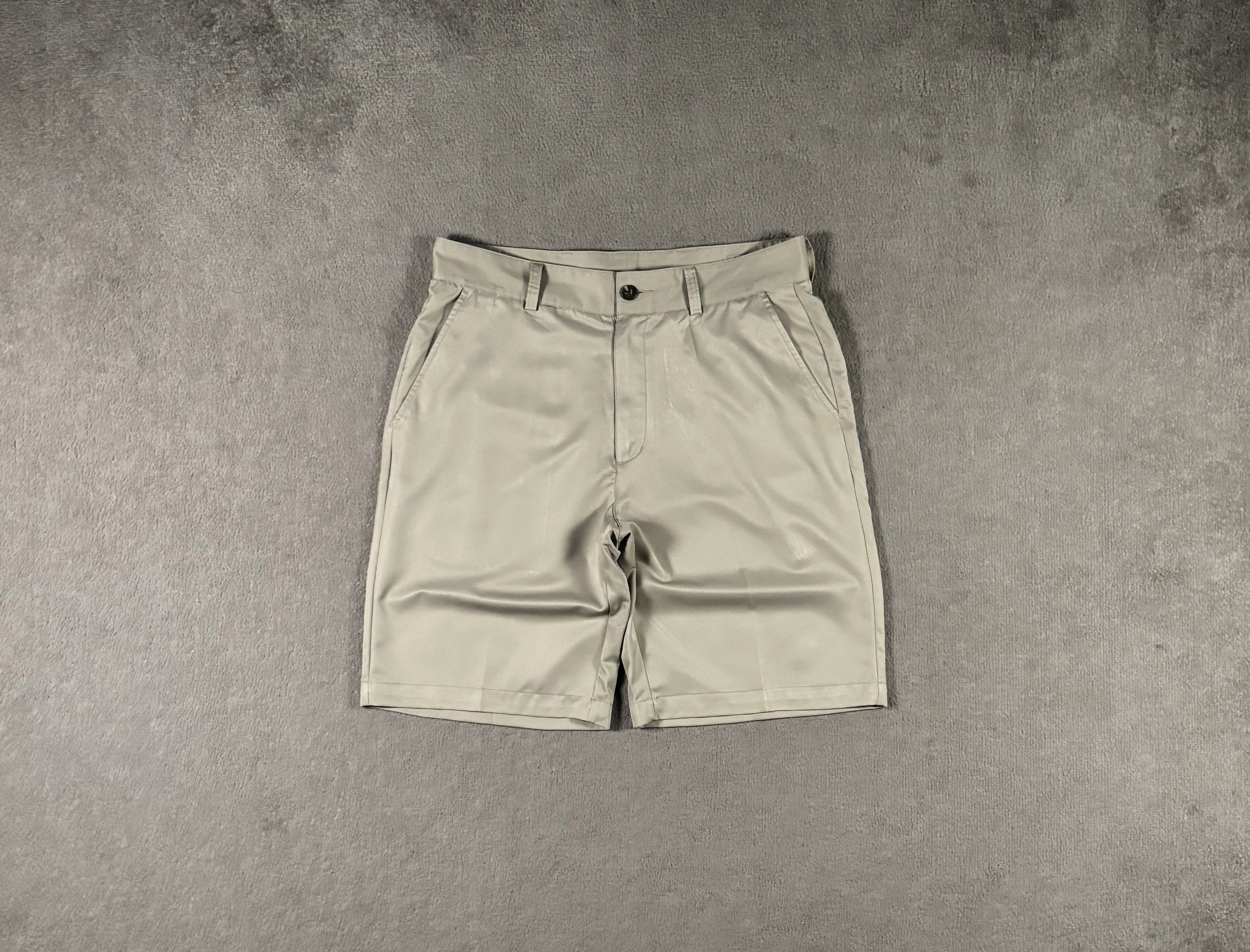 Adidas Adidas 34 Beige ClimaLite Bermuda Shorts Jorts Size US 34 / EU 50 - 1 Thumbnail