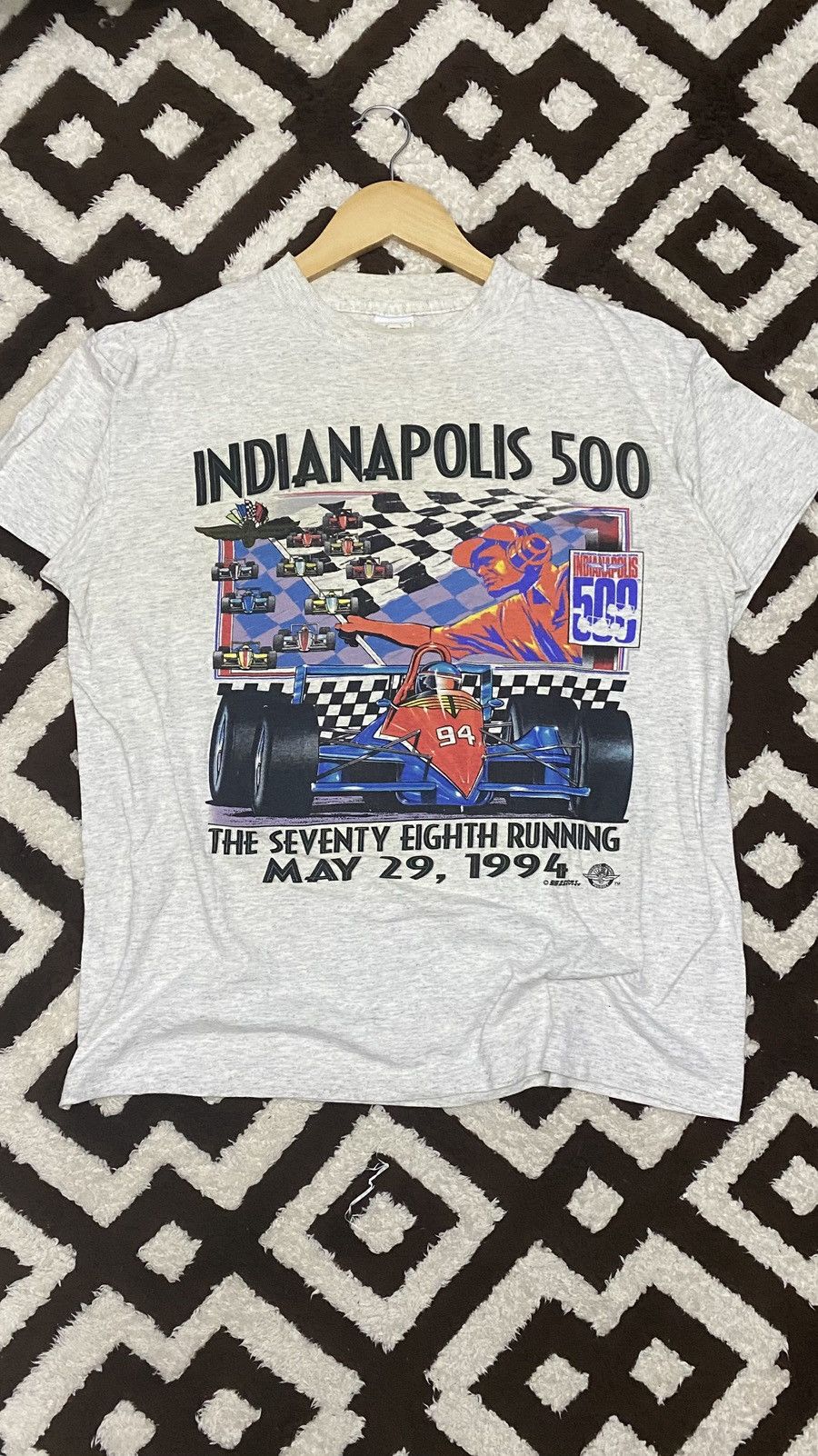 Indian Motorcycle × Vintage VINTAGE 1994 Indianapolis 500 Size US M / EU 48-50 / 2 - 1 Thumbnail