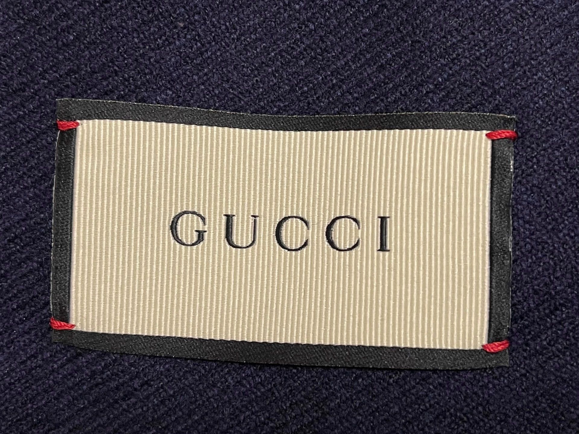 Gucci Gucci Runway OS Cashmere Blue 52 Men's Size 52R - 5 Thumbnail