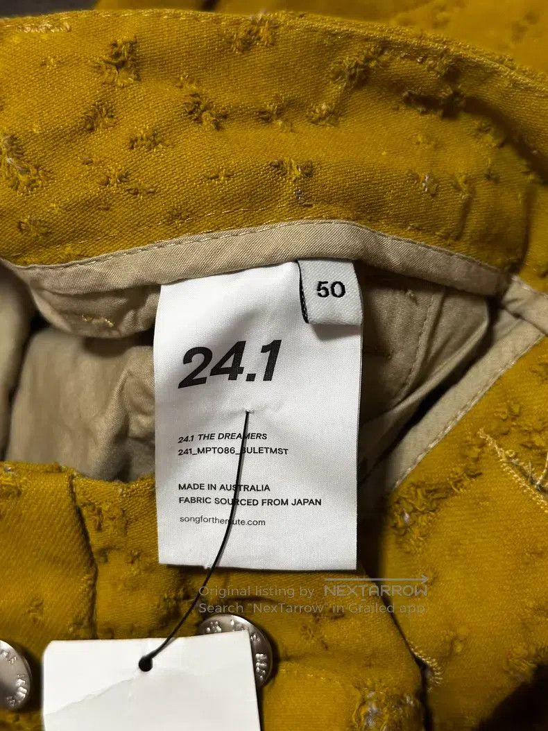 Song For The Mute Song For The Mute Yellow Bullet Hole Work Pants Size US 34 / EU 50 - 4 Thumbnail