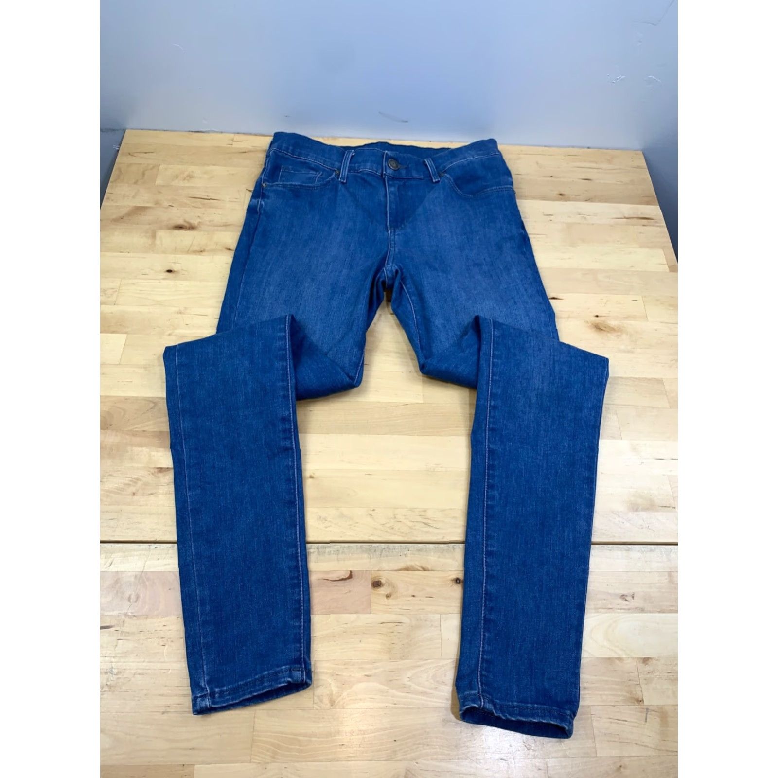 Mott & Bow Mott & Bow Jeans Women's Slim Mid Rise Blue Denim 28x30 5-Pocket Stretch Inseam 29" Regular Size 28" / US 6 / IT 42 - 2 Thumbnail