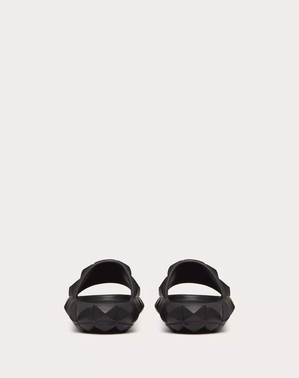 Valentino oc11z0625 Roman Stud Turtle Slide Sandal in Black Size US 7 / EU 40 - 3 Thumbnail