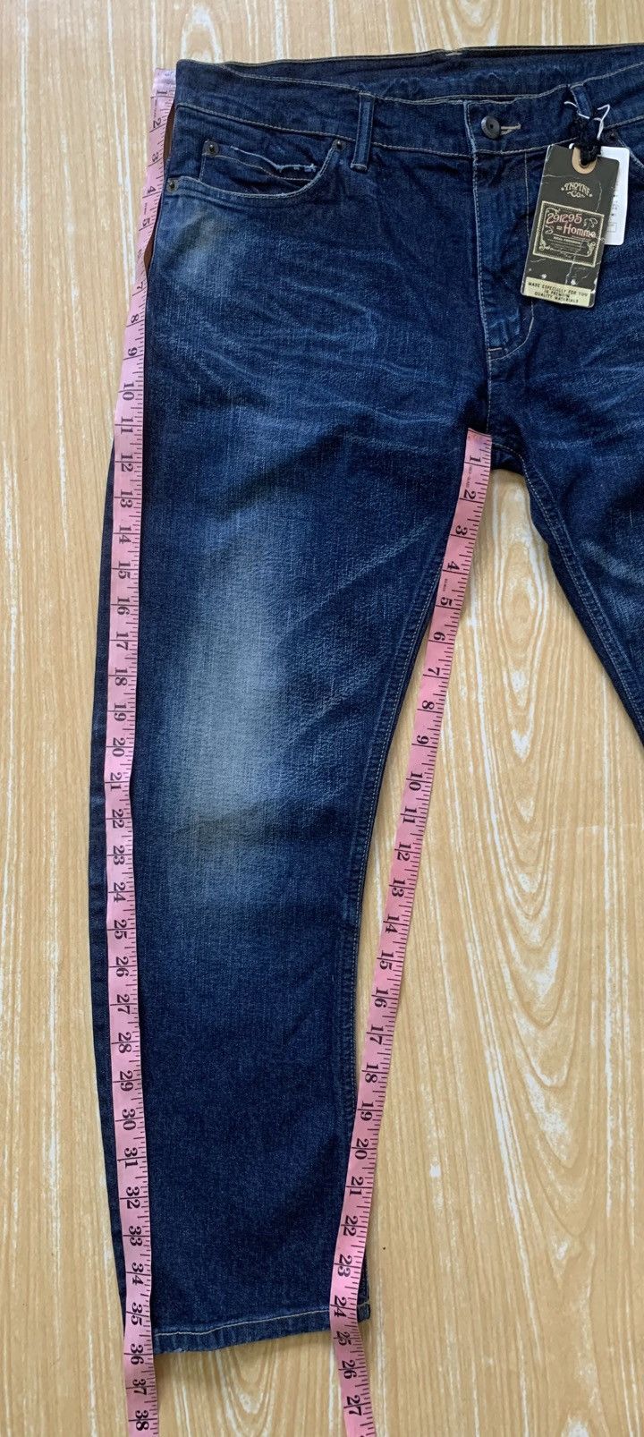 Designer × Japanese Brand 🔥 291295 Homme Japanese Brand Denim Pants New With Tag Size US 34 / EU 50 - 25 Thumbnail