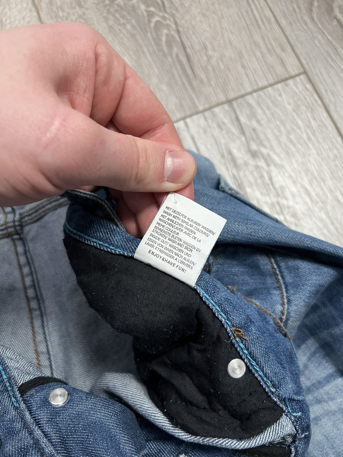 Other Y2K Jeans Crazy Fit Denim Pants 2000s Slim Size US 34 / EU 50 - 10 Thumbnail