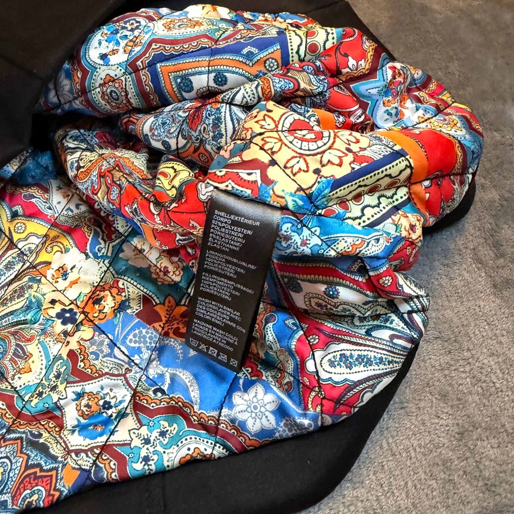 Robert Graham VINTAGE Robert Graham RG-50 Vegan Suede Utility Jacket Black Paisley Lining Mens XL NWT Size US XL / EU 56 / 4 - 7 Thumbnail