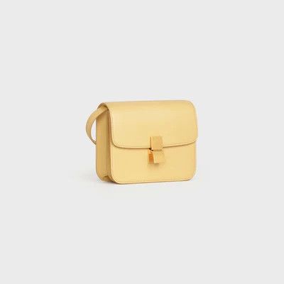 Celine o1bcso1str1224 Size: OS / Teen Classic Box Bag in Yellow Size ONE SIZE - 2 Thumbnail