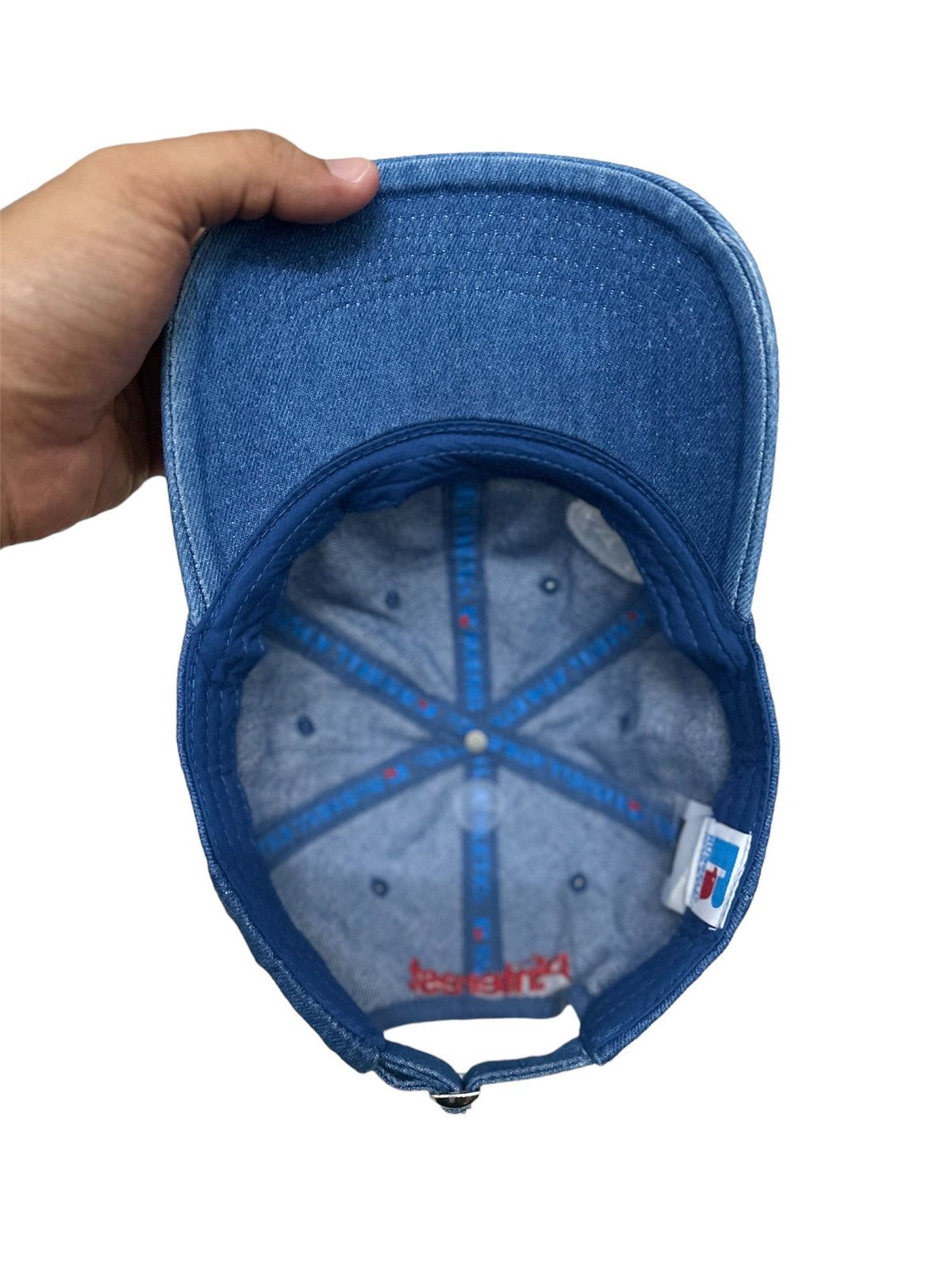 Russell Athletic Russel Athletic “Pinterest” Denim Hat Size ONE SIZE - 6 Thumbnail