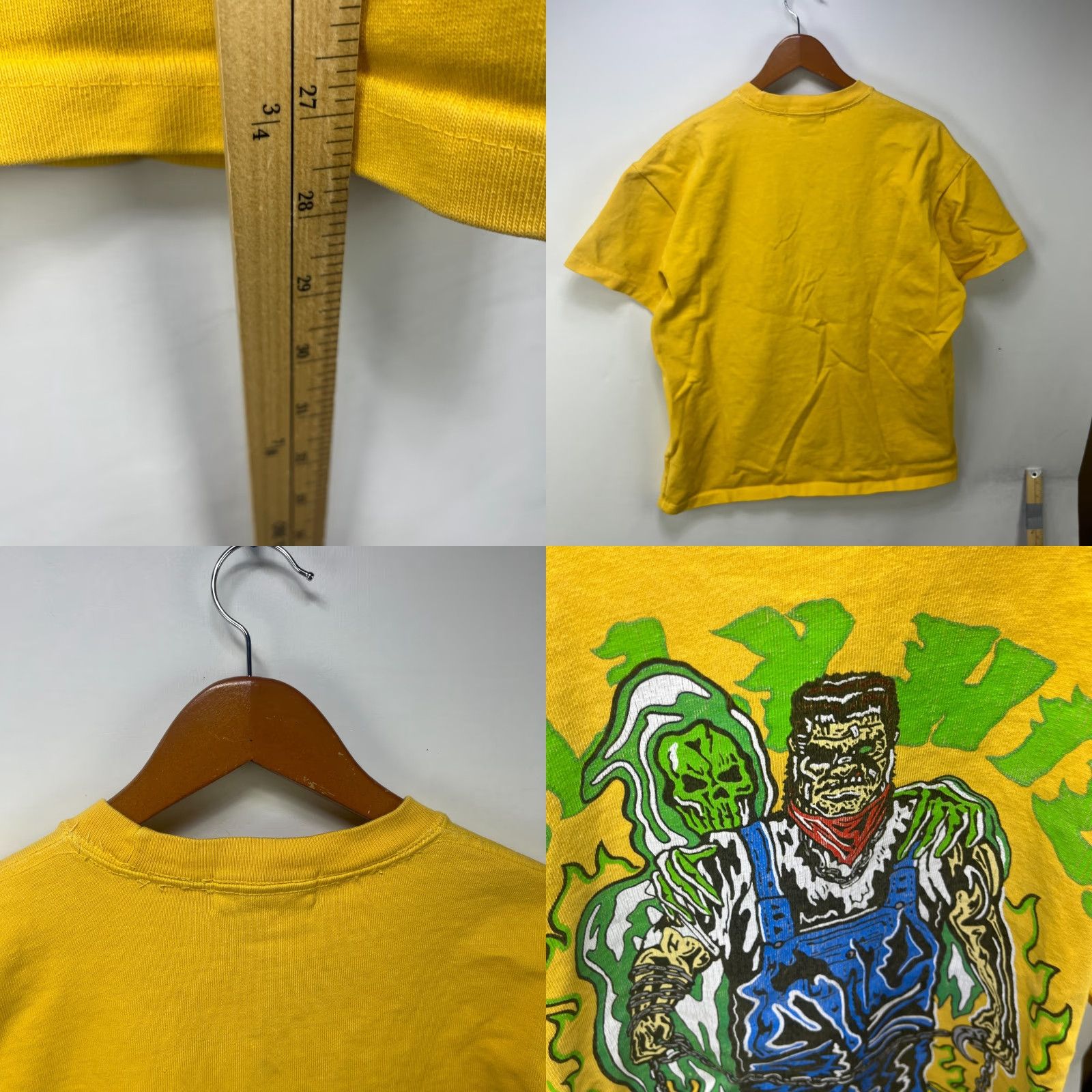 Warren Lotas Warren Lotas Billy Hill Nuclear Apostle T-Shirt M Mens Yellow Cotton Crew Neck Short Sleeve 2020s Vintage No Size US M / EU 48-50 / 2 - 8 Thumbnail