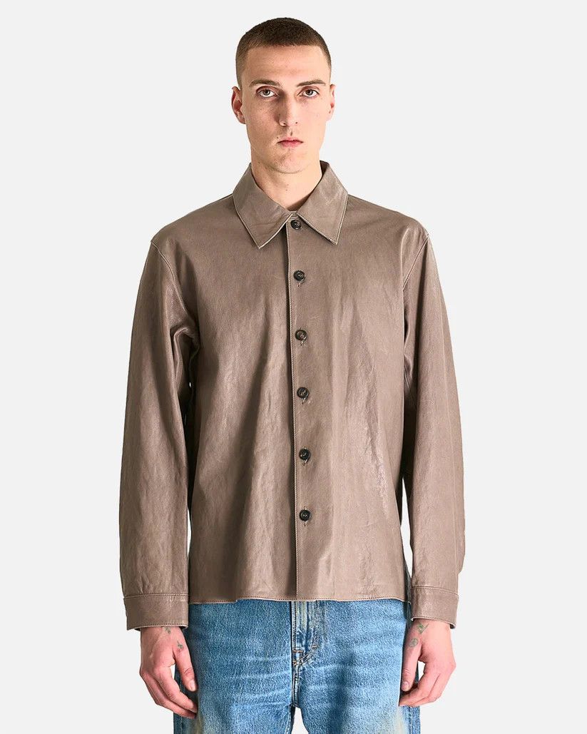Our Legacy o1s1v1r1oon0825 Welding Shirt in Grey Size US L / EU 52-54 / 3 - 1 Thumbnail