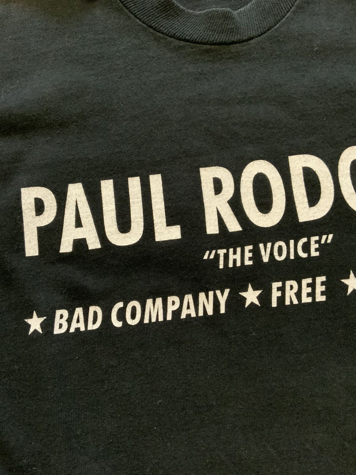 Vintage Paul Rodgers The Voice Free Bad Company Single Stitch TShirt Size US M / EU 48-50 / 2 - 5 Thumbnail