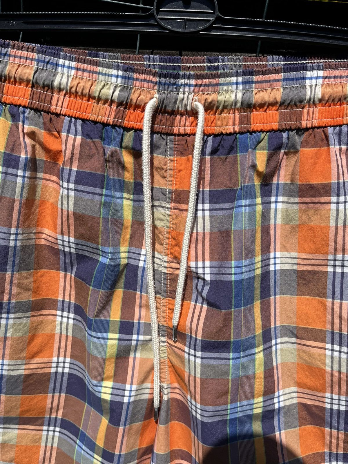 Polo Ralph Lauren × Ralph Lauren 🩳 POLO RALPH LAUREN PLAID SWIM TRUNKS STREETWEAR Y2K SHORTS Size US 38 / EU 54 - 6 Thumbnail