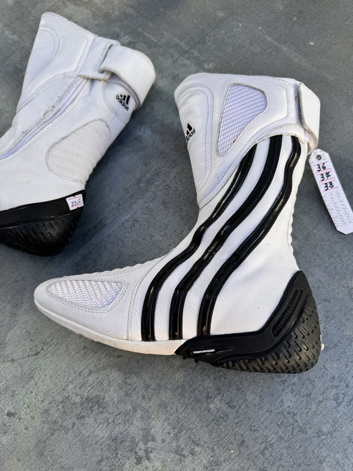Adidas × Vintage × Y-3 VINTAGE ARCHIVE Y2K ASYMMETRIC RACING SHOES Y-3 Size US 6 / IT 36 - 10 Thumbnail