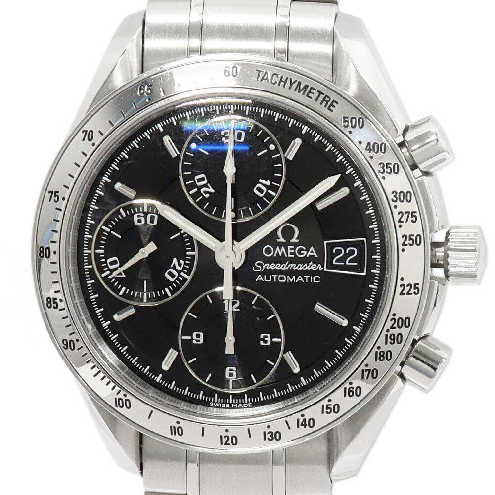 Omega Omega Omega Speedmaster SS Chronograph Metal Automatic 3513.50 DUTY FREE for USA Size ONE SIZE - 1 Thumbnail