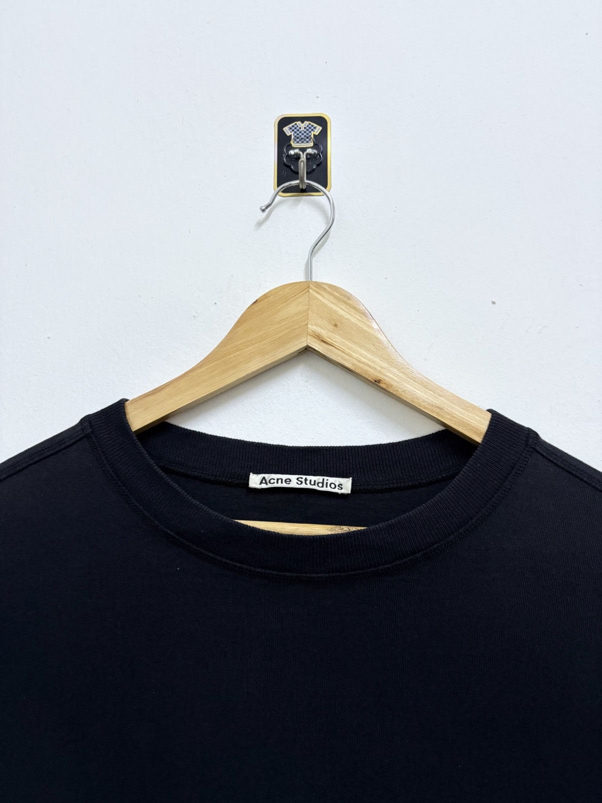 Acne Studios 2000's Acne Studios Stockholm Center Black T-Shirt Size US M / EU 48-50 / 2 - 6 Thumbnail