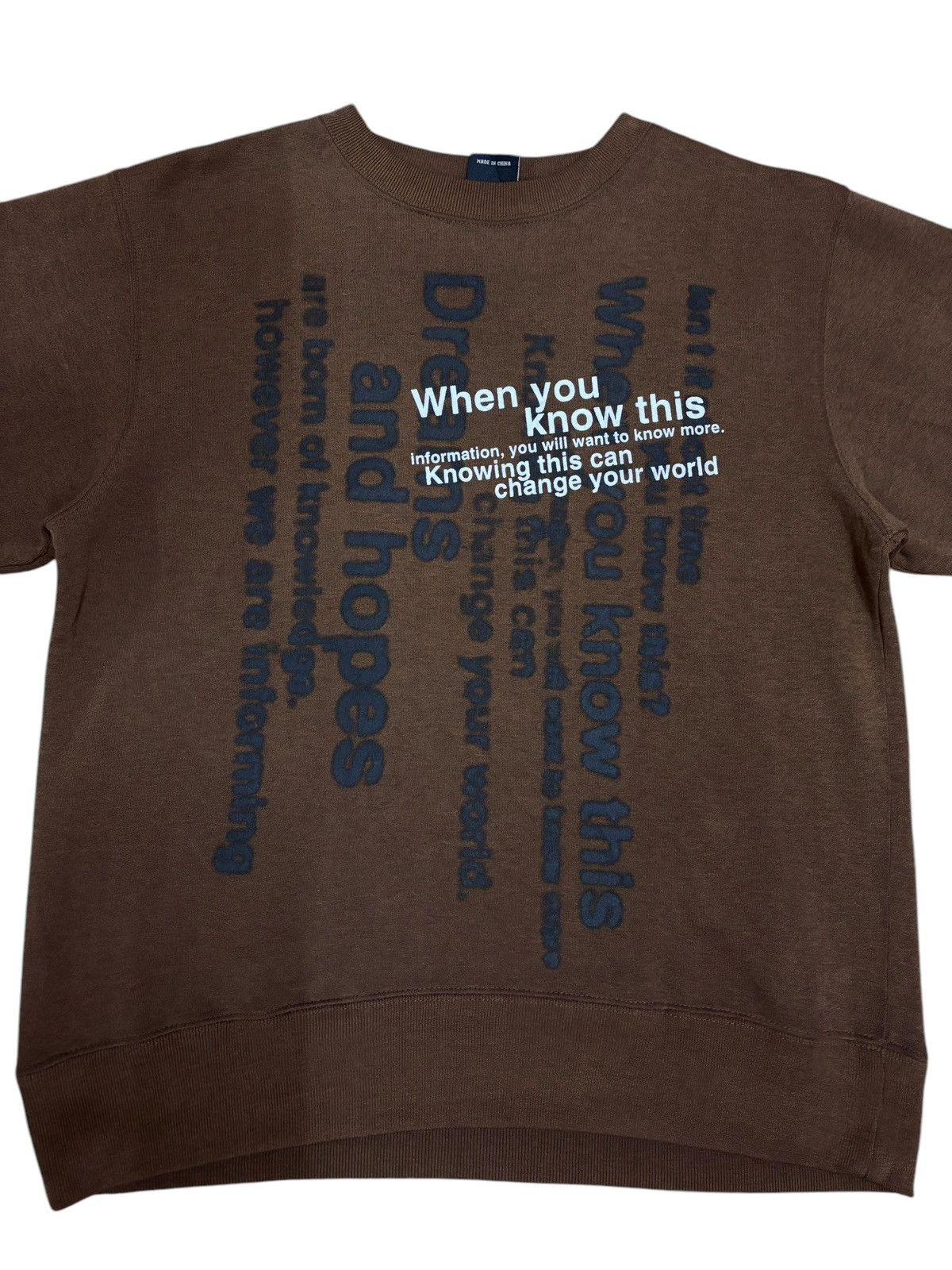 Japanese Brand × Vintage Vintage Bossy Hill Quotes Printed Sweatshirt Size US M / EU 48-50 / 2 - 4 Thumbnail