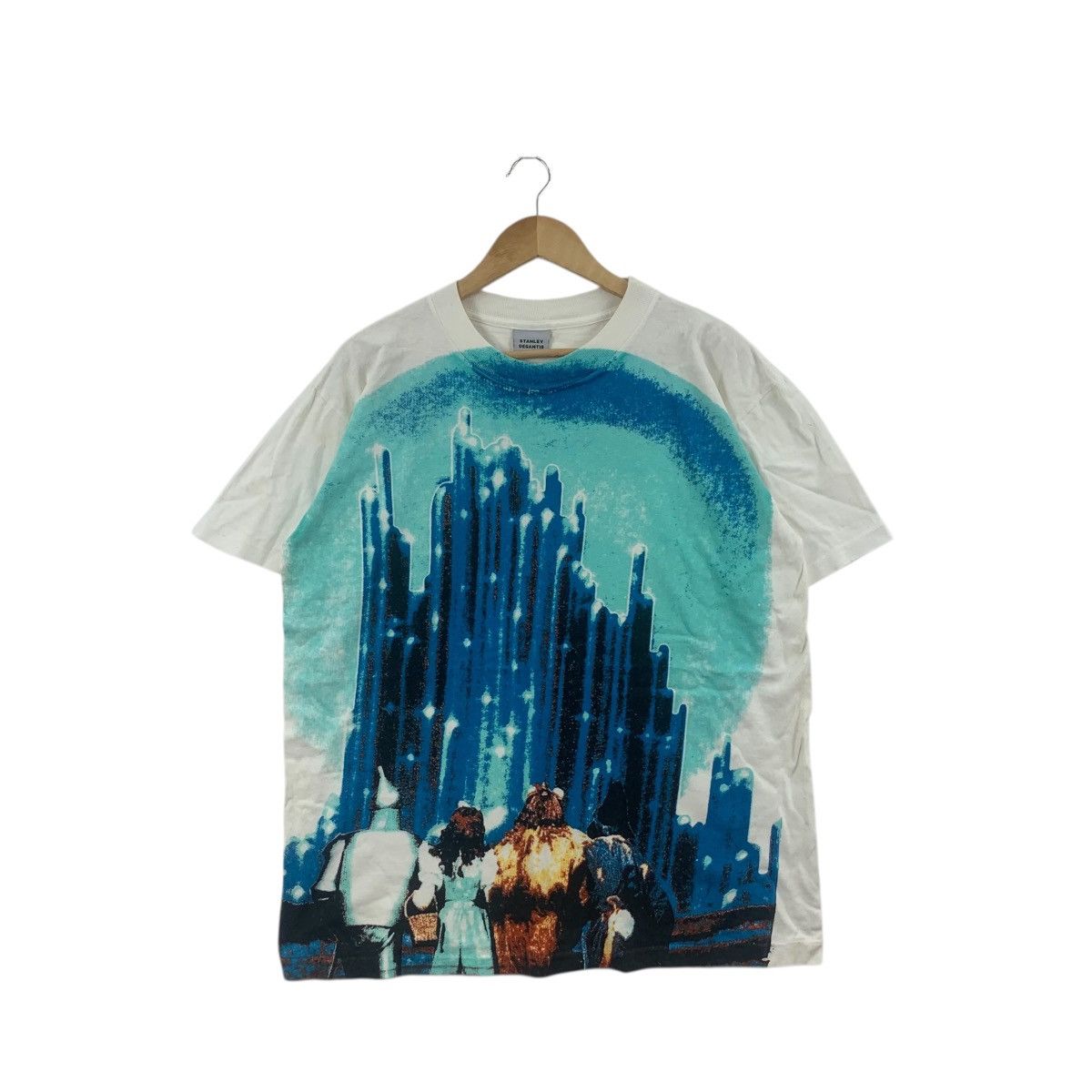 Vintage 1992 STANLEY DESANTIS WIZARD OZ Hand Print Tee Shirt